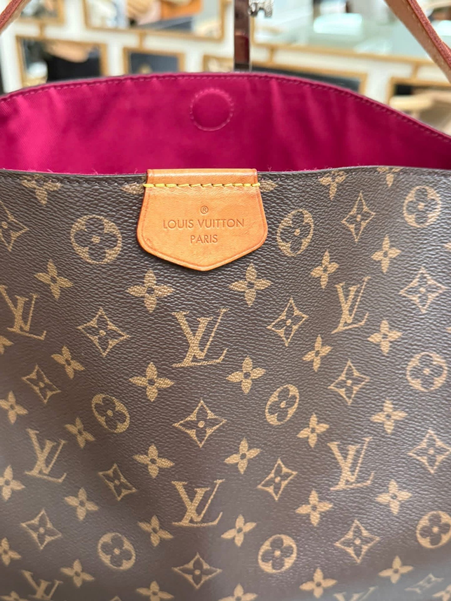 Graceful MM Monogram in Peony with Dustbag and Insert Organizer 📅 Year: 2019