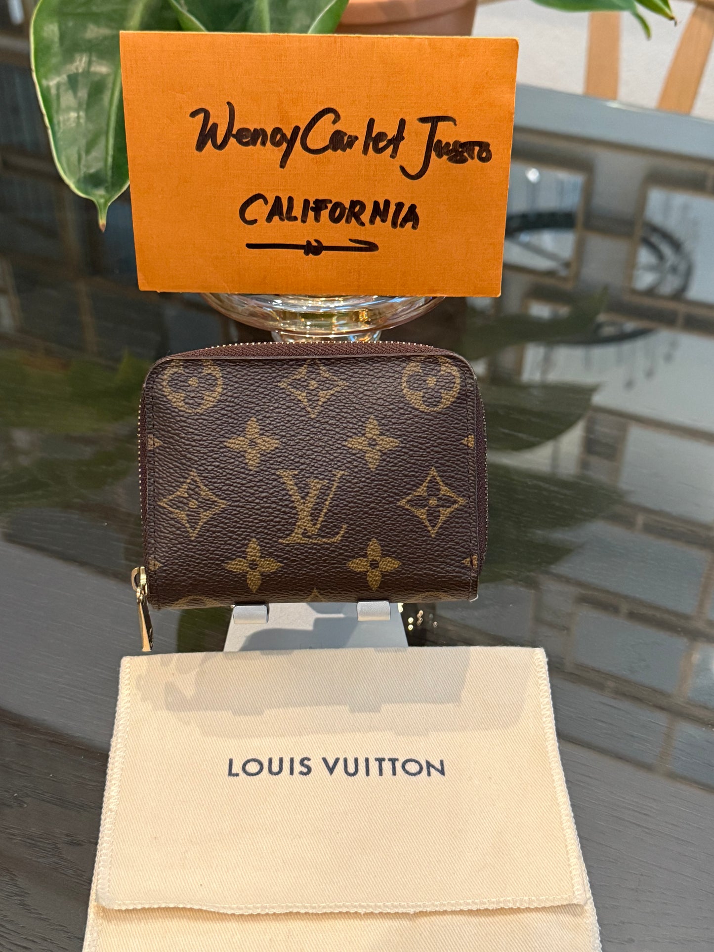 Monogram Zippy Compact Wallet with Dustbag 🗓️ Year: 2014