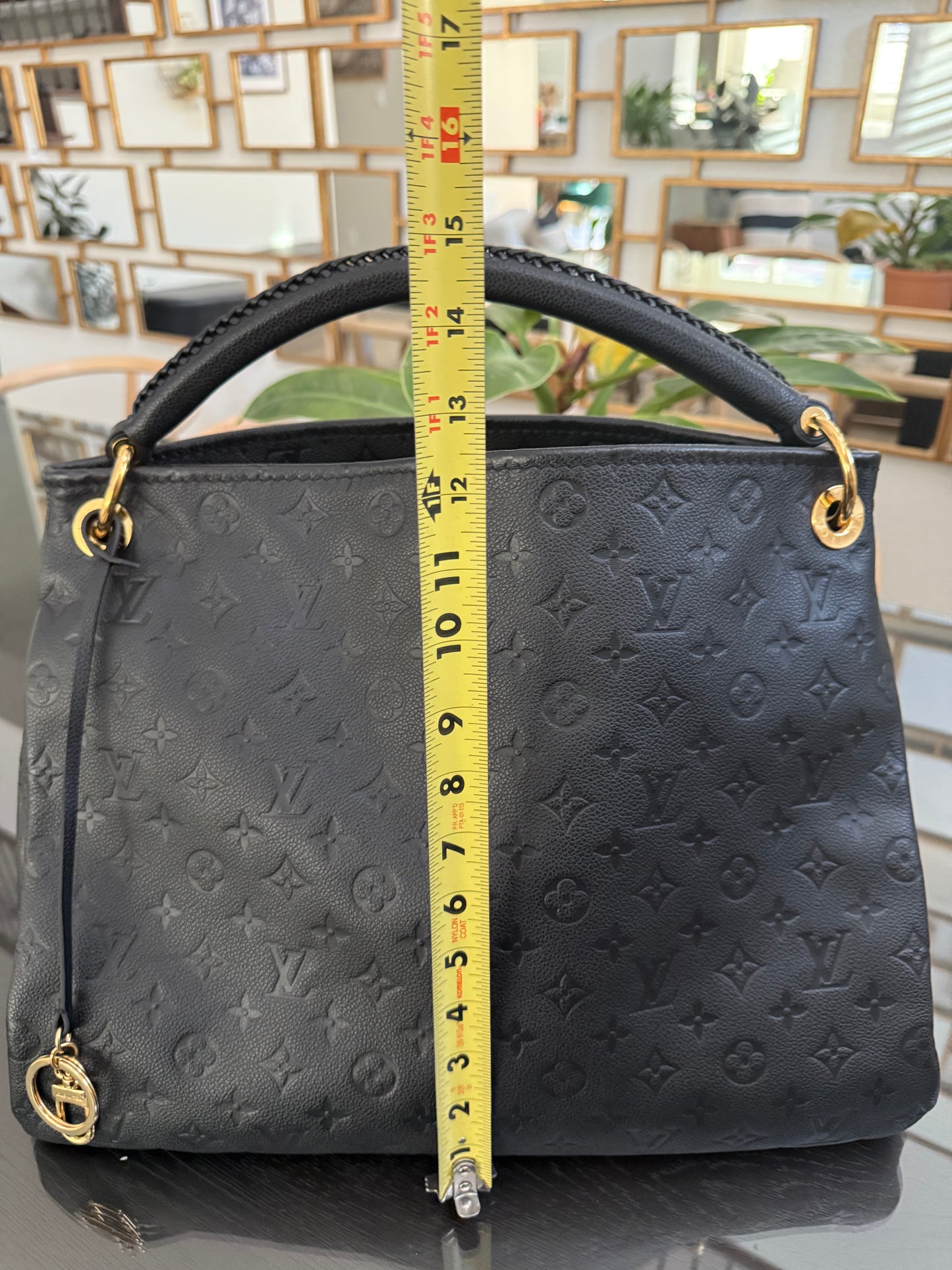 Artsy MM Empriente Black with Dustbag - 📅 Microchip and Authenticated