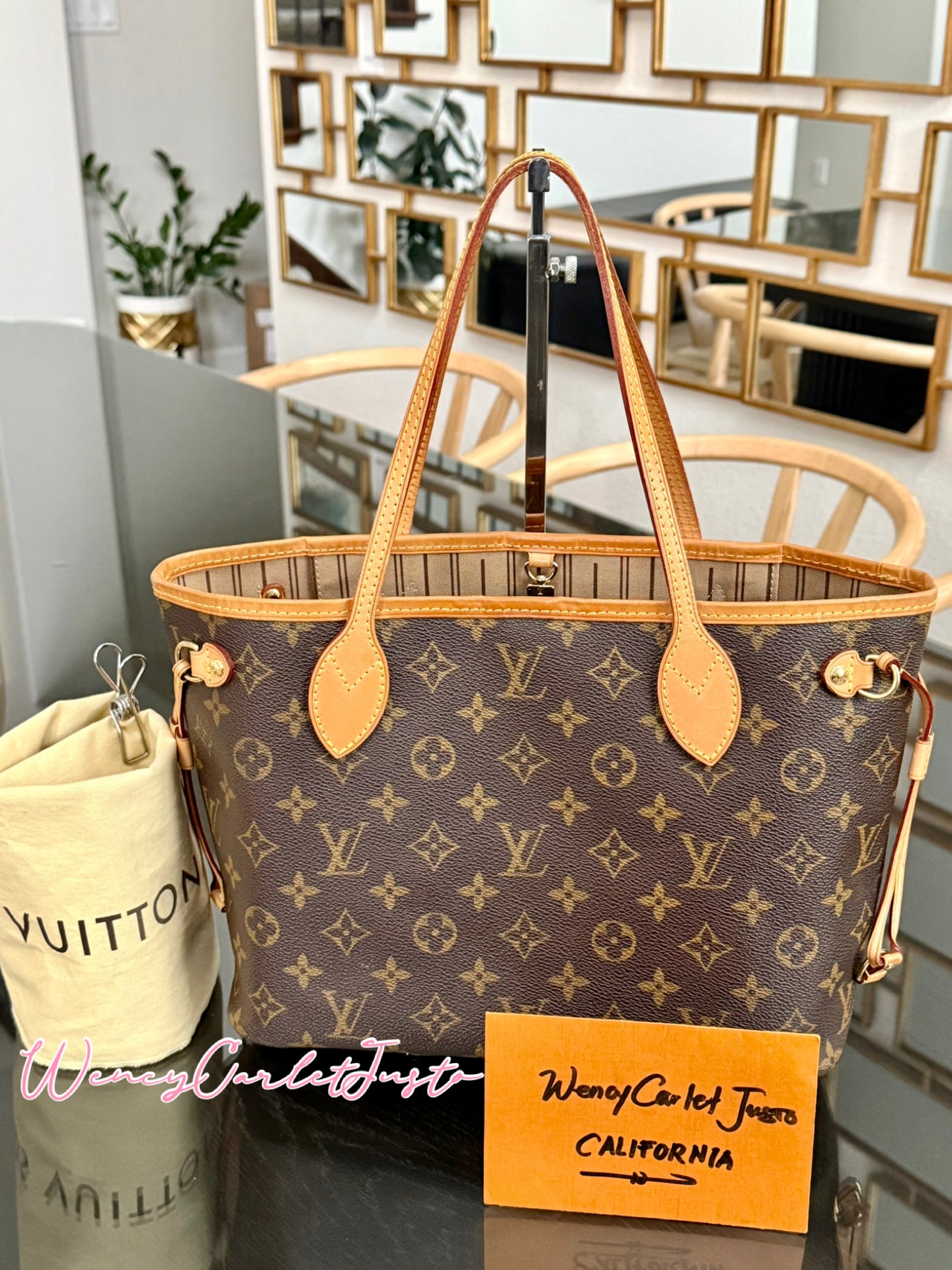 Neverfull PM in Monogram with Dustbag 🗓️ Year: 2009