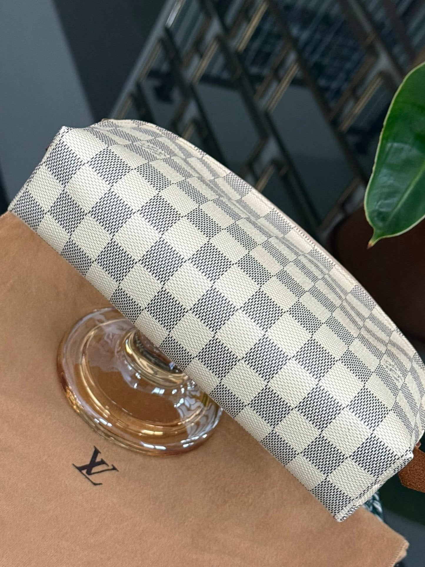 Cosmetic Pouch GM in Azur with Dustbag 🗓️ Year: 2018