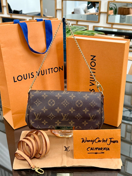 Favorite PM in Monogram with Dustbag, Box and Paper bag 🗓️ Year: 2014