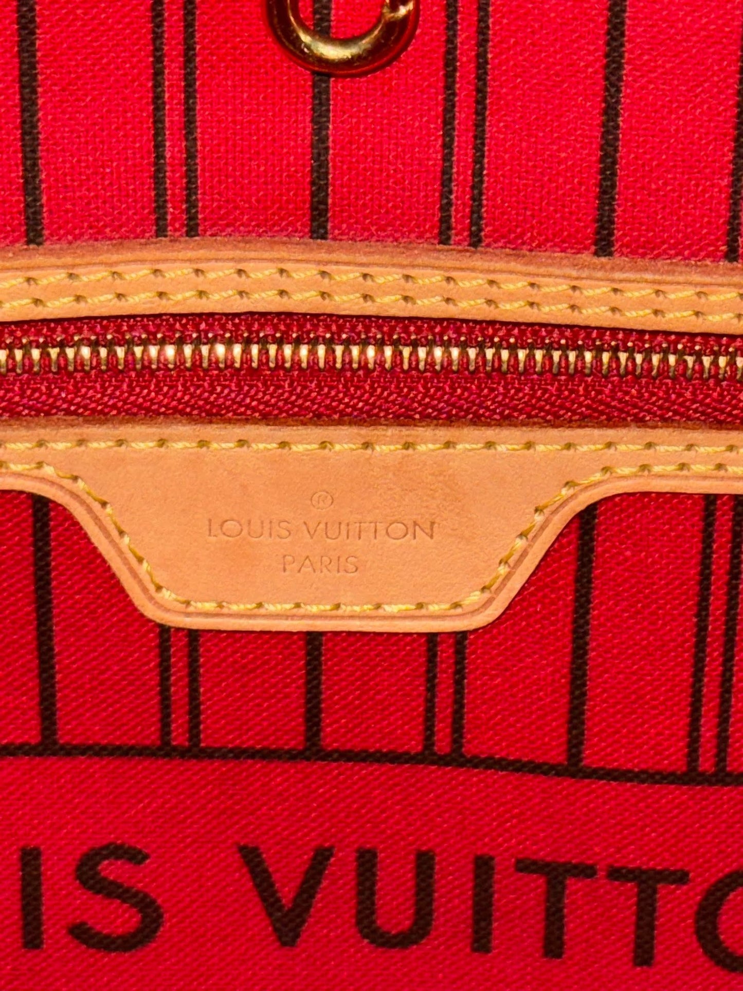Neverfull MM Monogram in Cerise interior with Dustbag and Insert Organizer 🌺 📅 Year: 2018