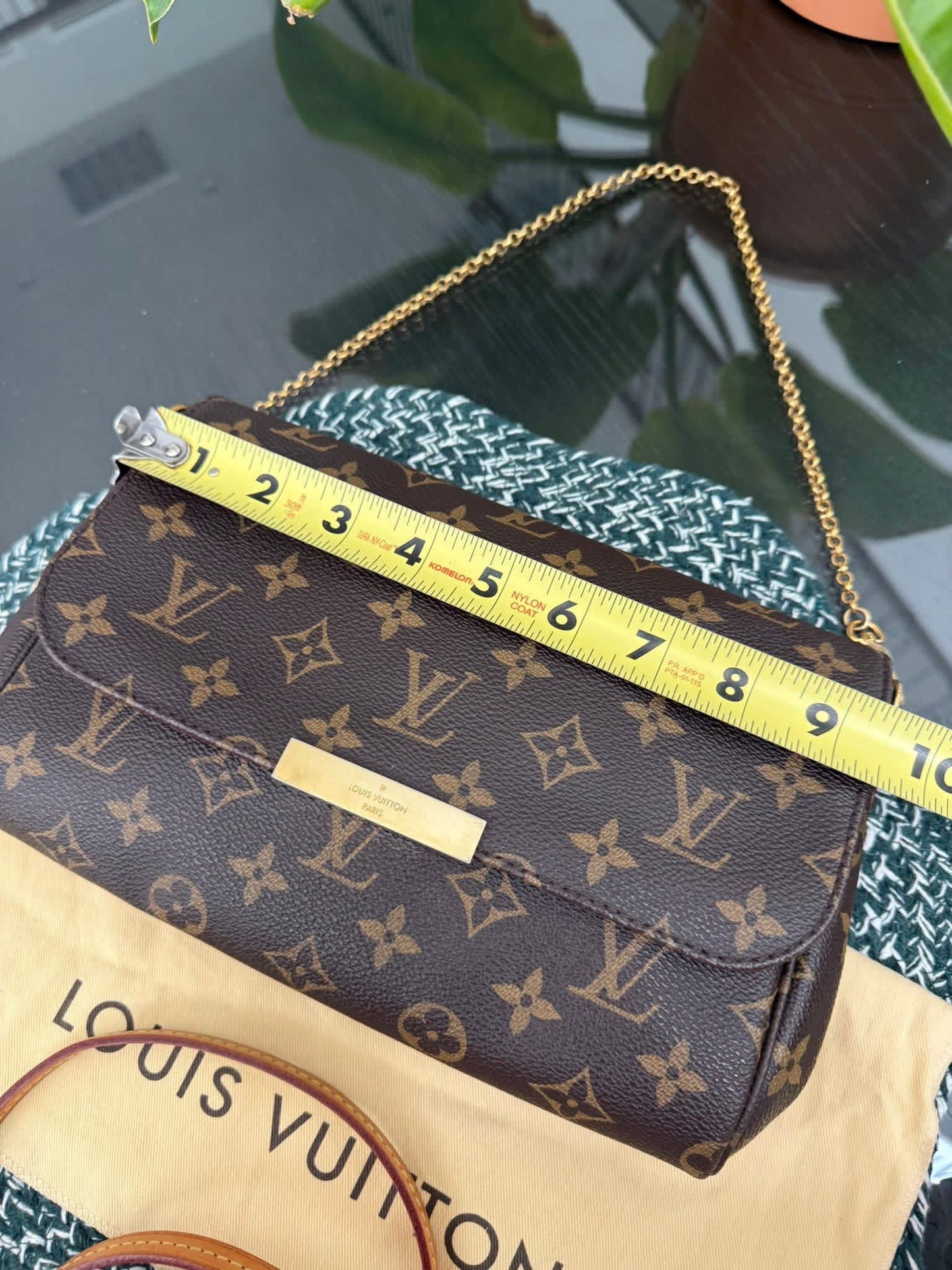 Favorite MM in Monogram with Original Strap, Insert Organizer, Dustbag, Box and Paper bag 🗓️ Year: 2016