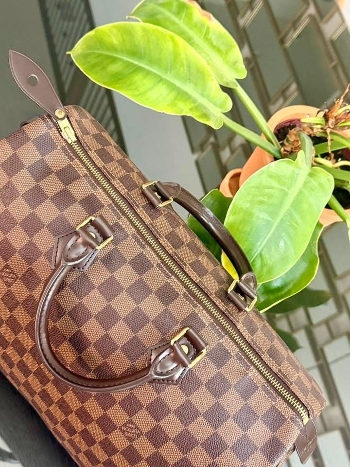 Speedy 35 in DE with lock 🔐 key, Dustbag and Non branded Twilly -🗓️ Year: 2017