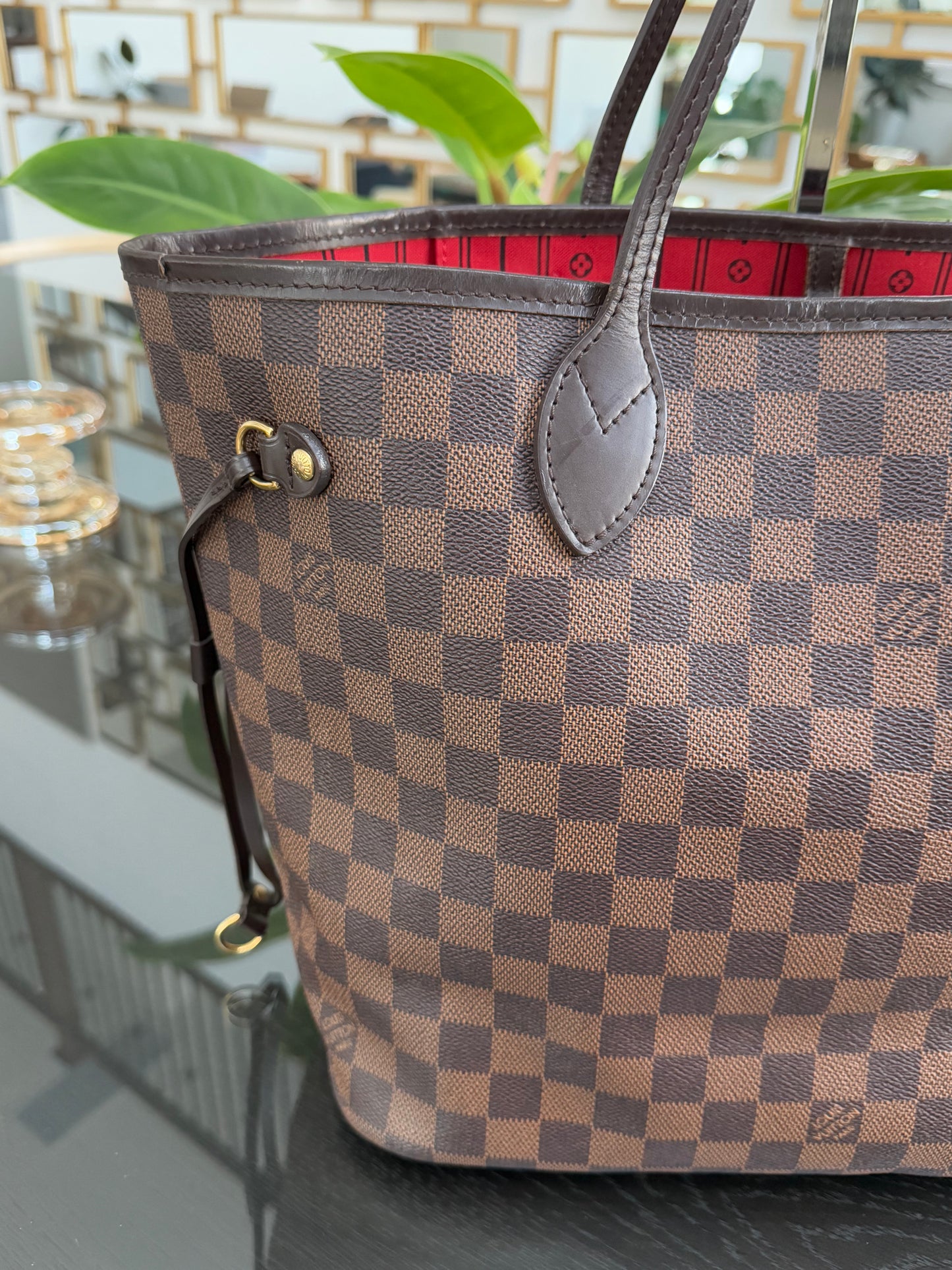 Neverfull MM in DE with Dustbag and twilly-🗓️ Year: 2012