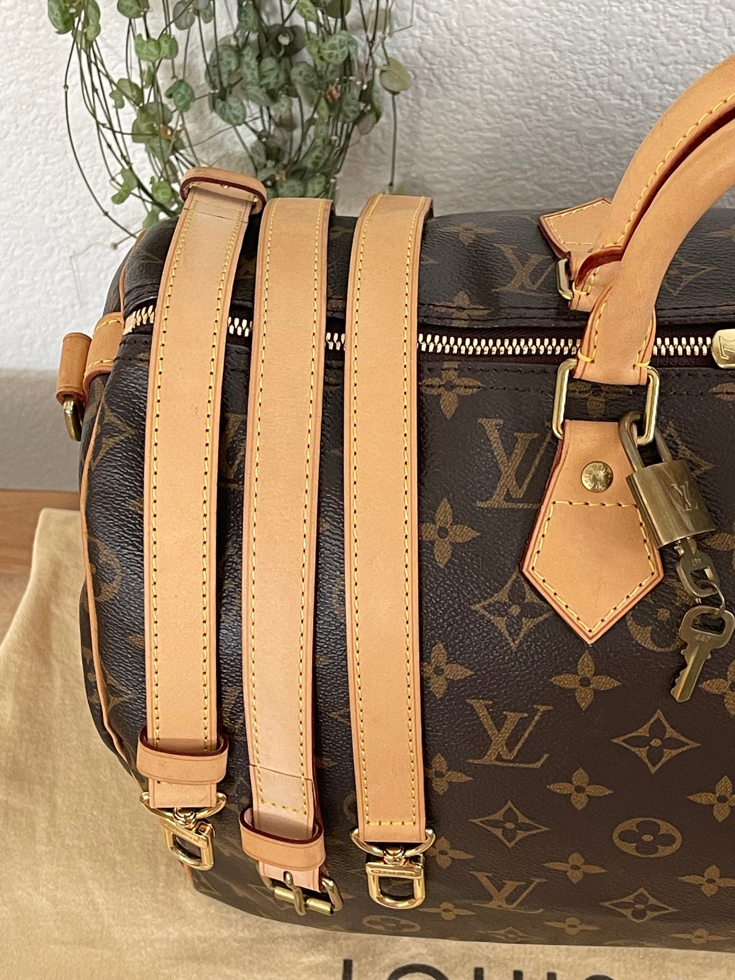 Speedy 40 Bandoulier with 🔐 Lock & Keys and Dustbag -Year: 2012