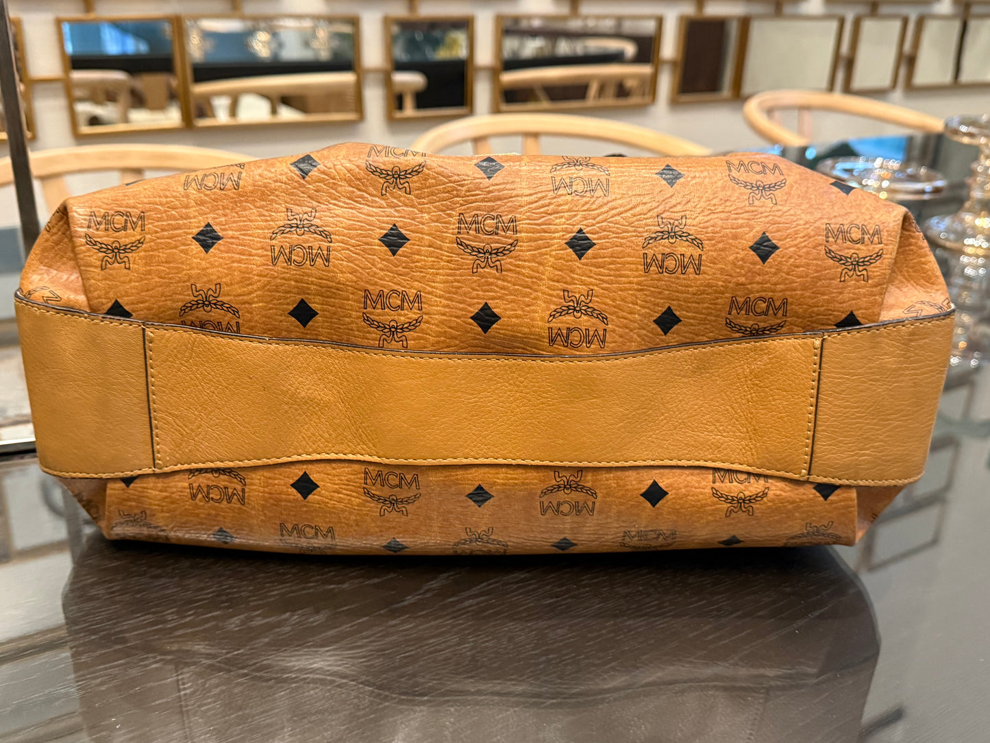 MCM Bucket Bag (No Strap)