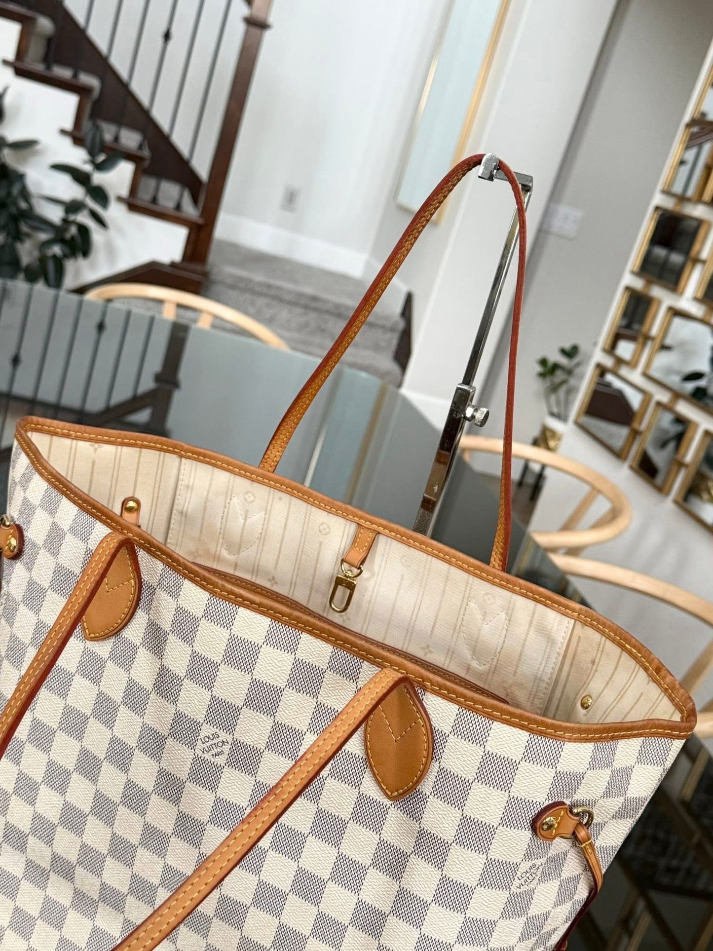 Neverfull MM Azur with Insert Organizer 📅 Year: 2011