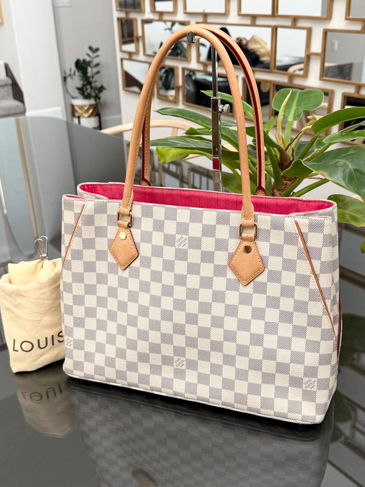 Calvi Damier Azur with Dustbag - 🗓️ Year: 2015