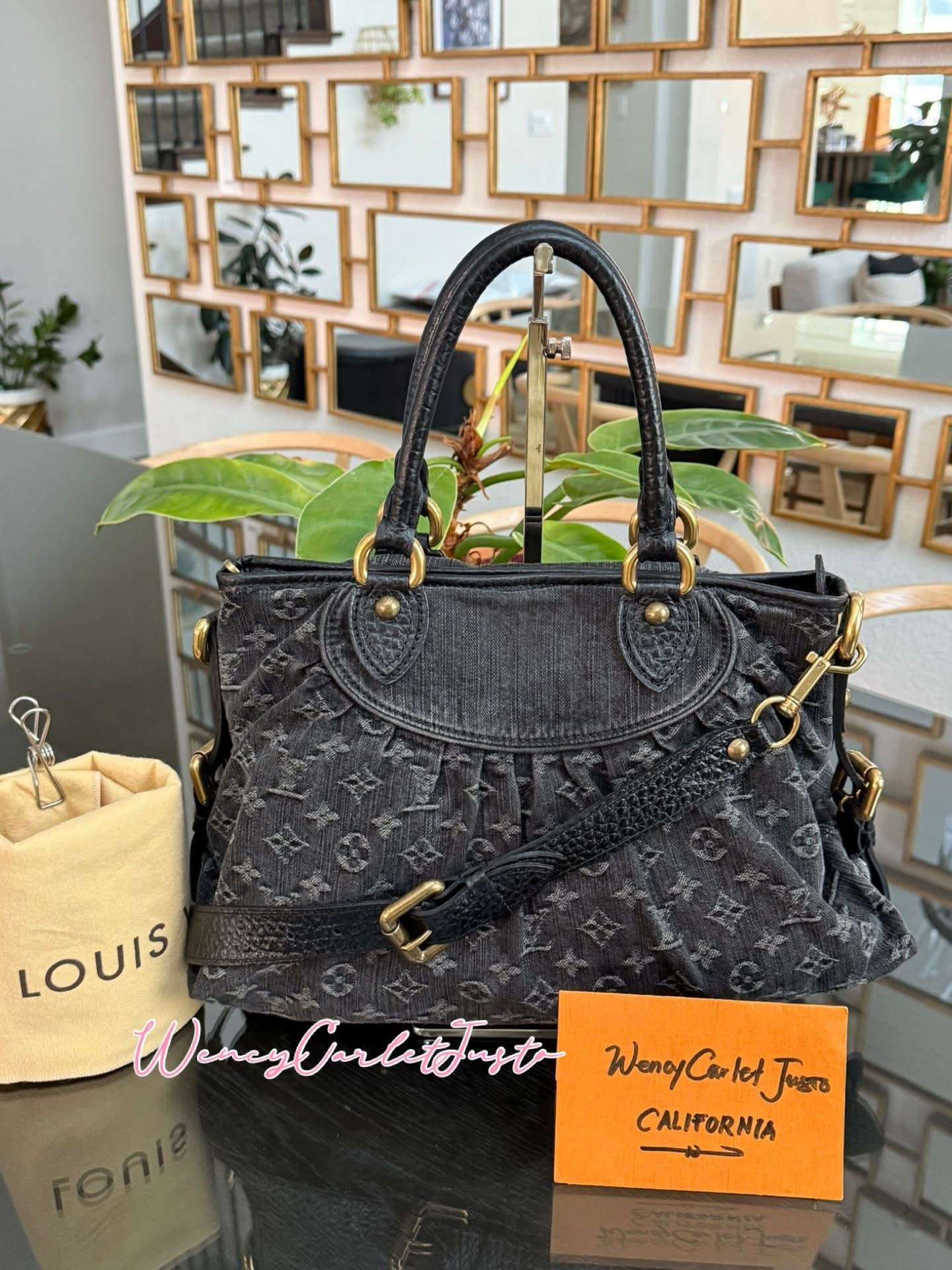 Neo Cabby MM Denim Black with Dustbag 🗓️ Year 2007