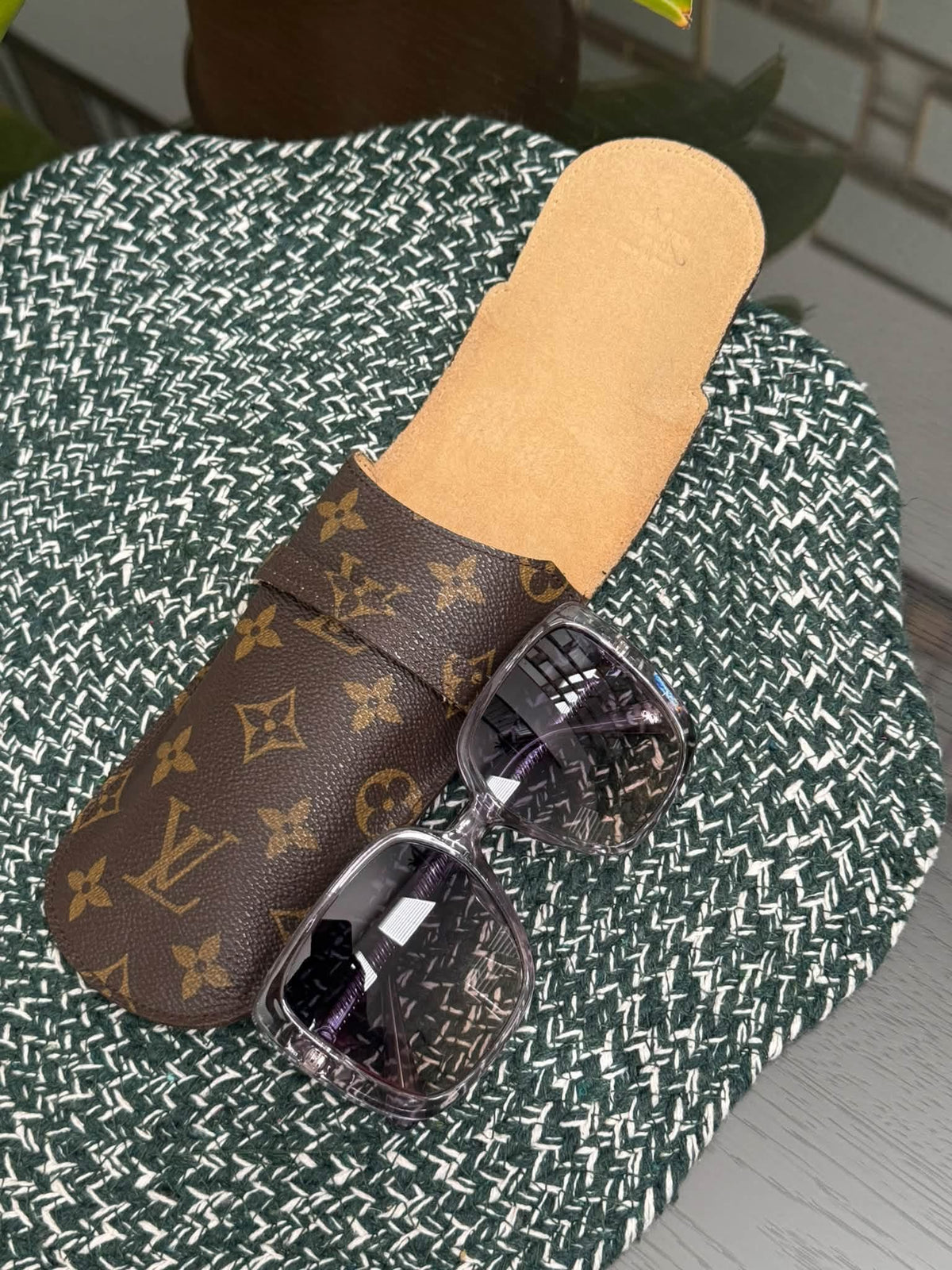 Monogram Sunglasses Holder 📅 Year: 1999