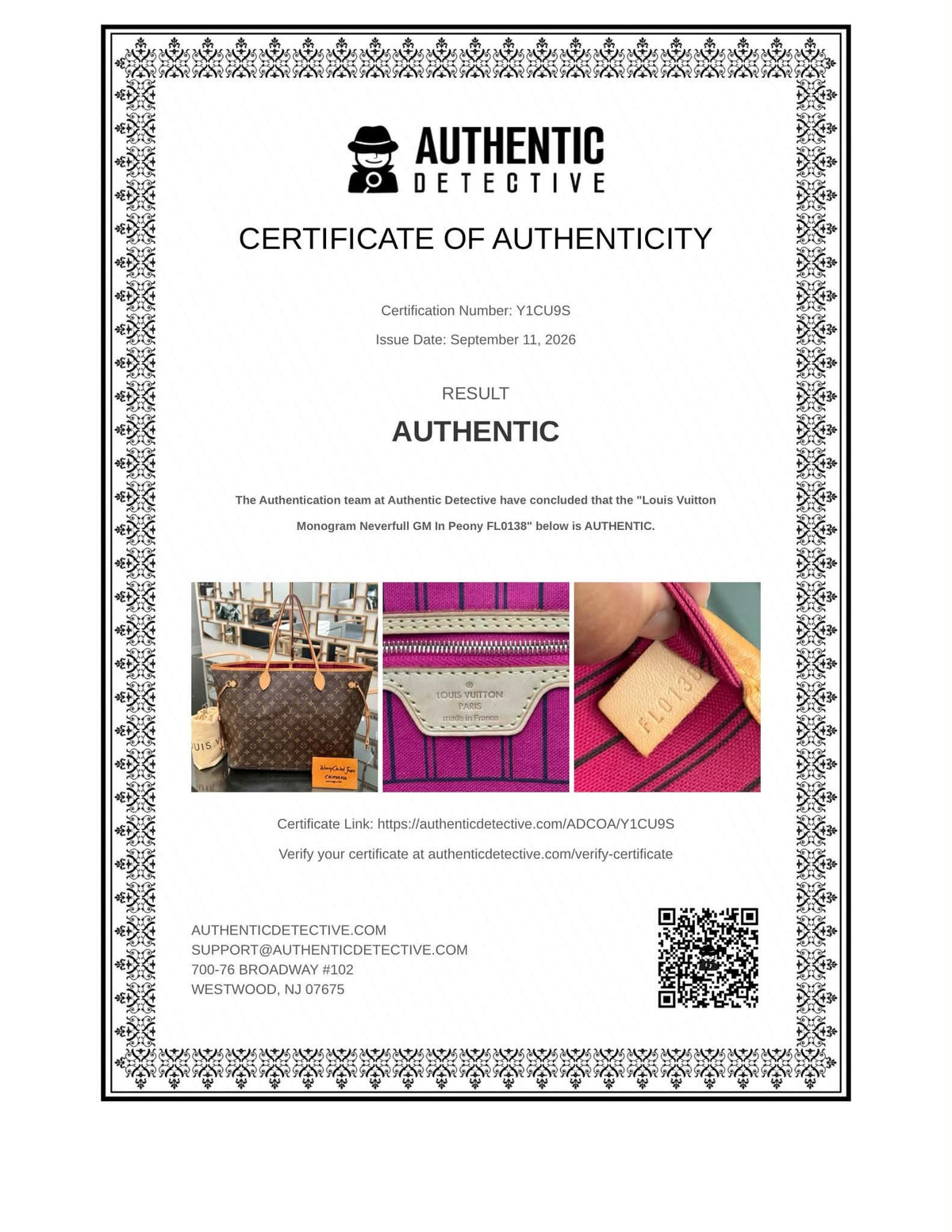 Neverfull GM Monogram in Peony with Dustbag,-🗓️ Year: 2018