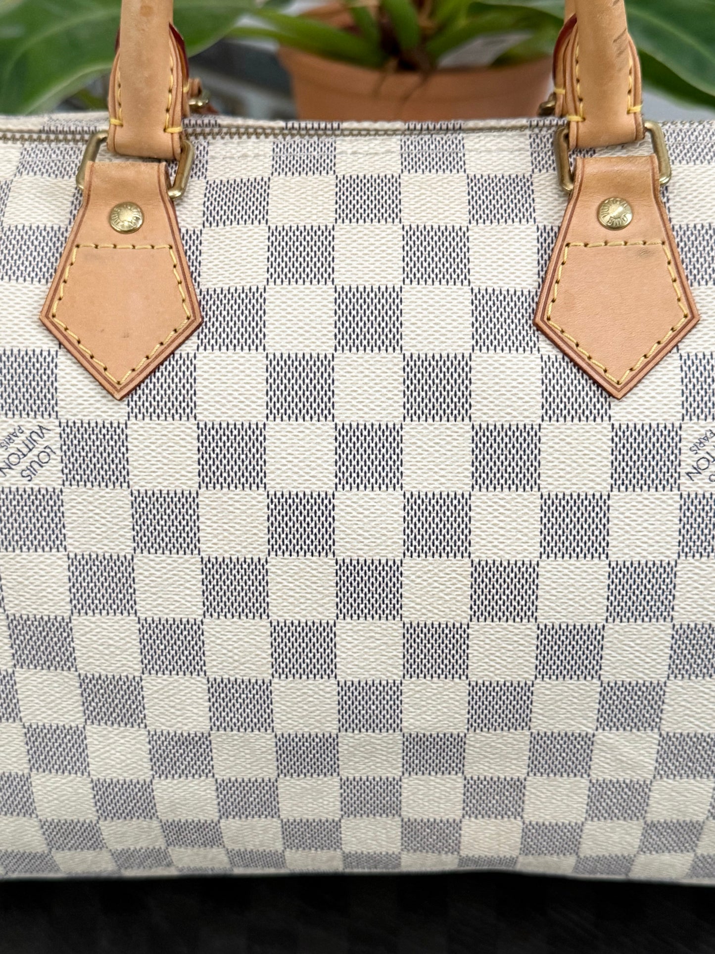 Speedy 30 Azur with lock 🔐 key, Dustbag, insert organizer and twilly 🗓️ Year: 2011