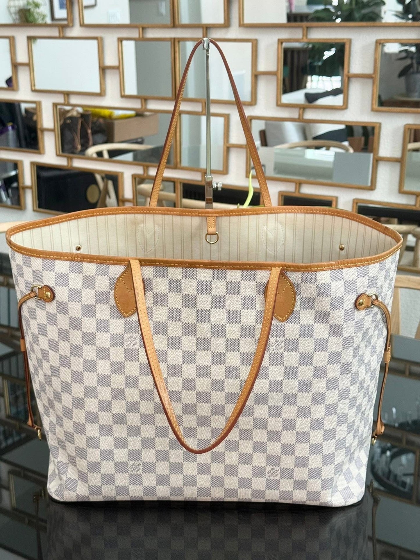 Neverfull GM Azur with Insert Organizer 📅 Year: 2014
