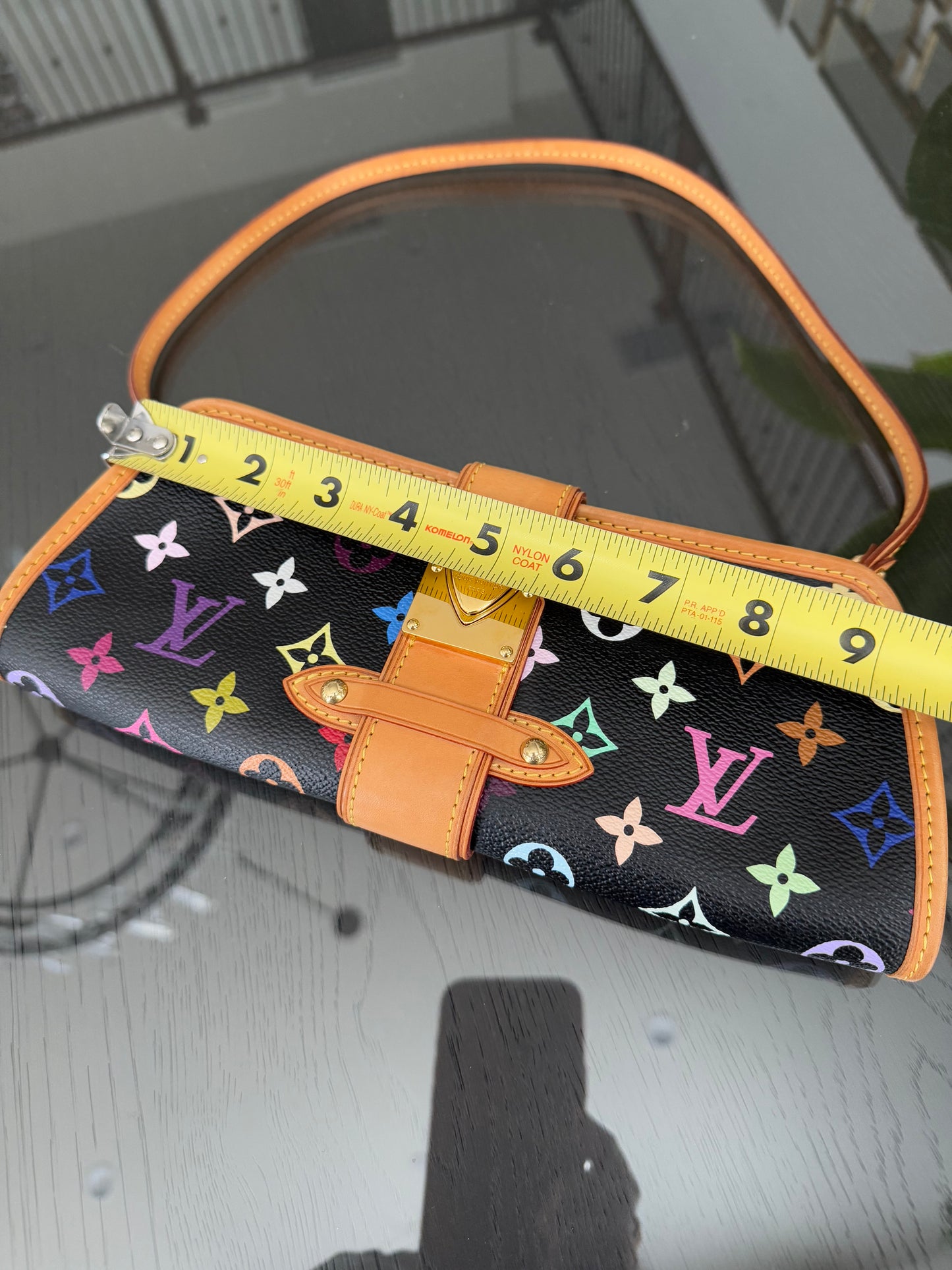 Multicolor Shirley Clutch/ Shoulder Bag with Box📅 Year: 2005