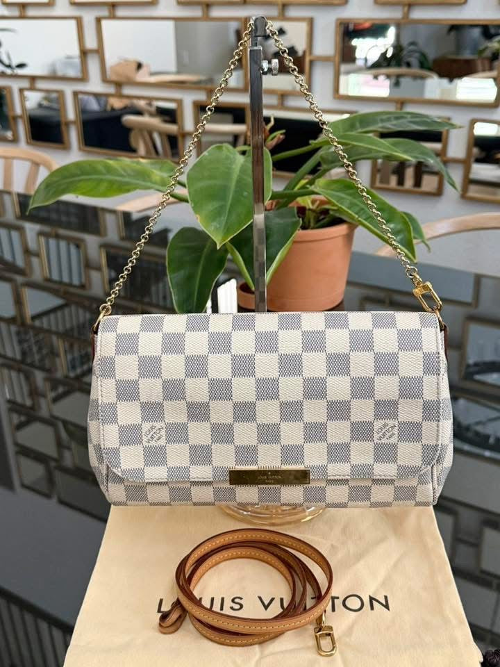 Favorite MM in Azur with Original Strap, Insert Organizer, Dustbag, Box and Paper bag 🗓️ Year: 2014