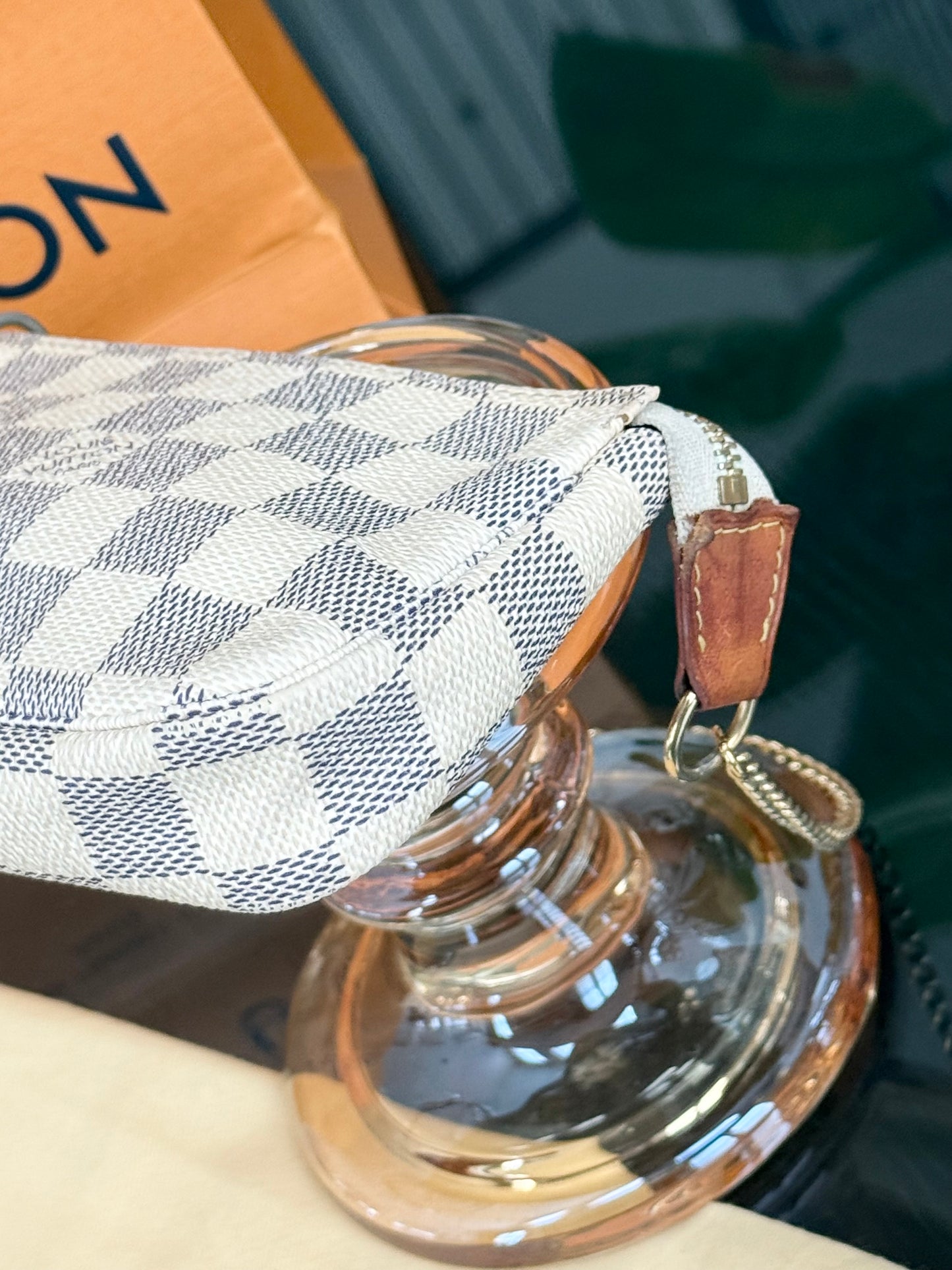 Mini Pochette Accessories Azur with Dustbag and Paper bag -🗓️ Year: 2016