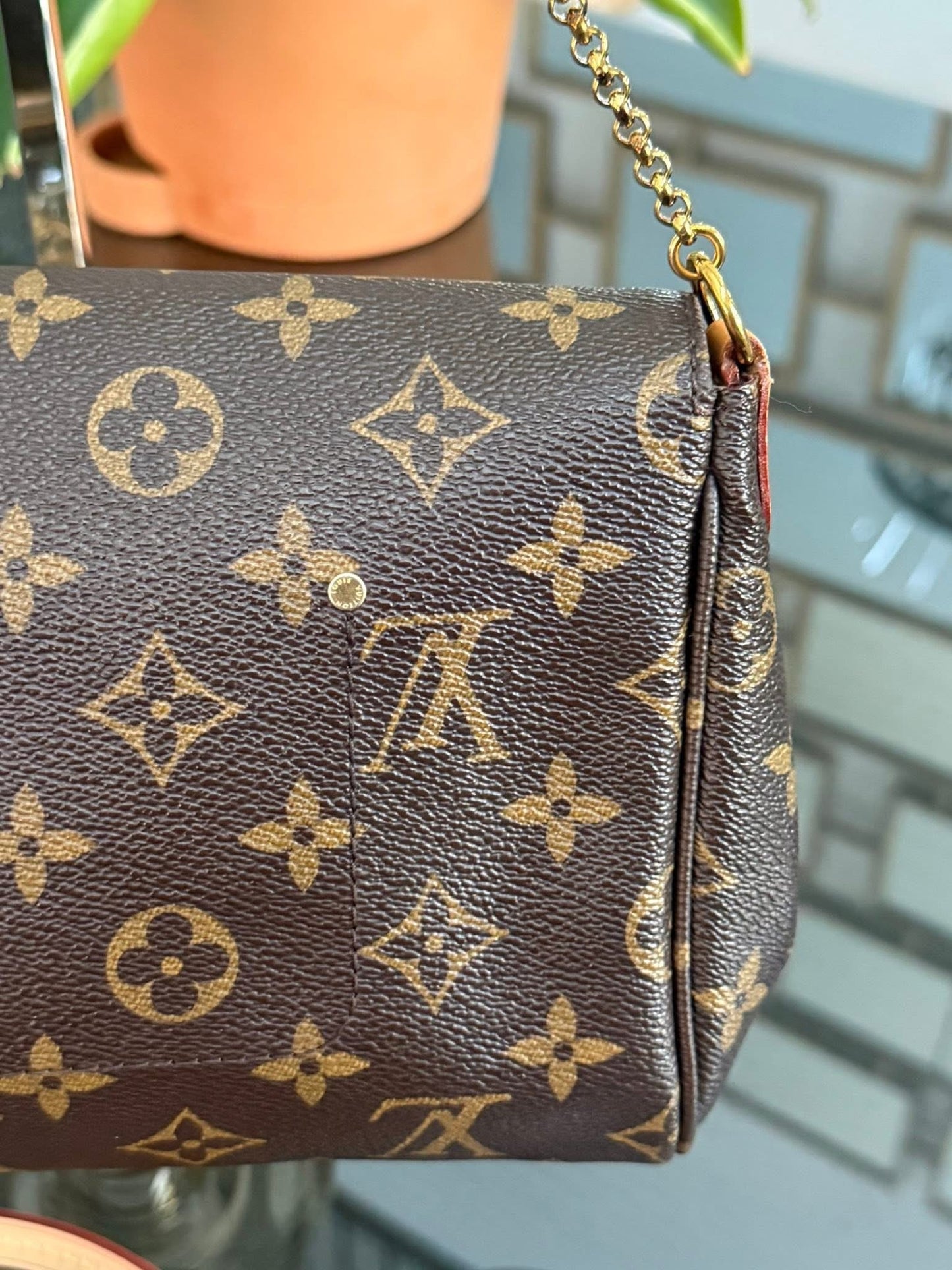 Favorite MM in Monogram with Brandnew Strap, Insert Organizer, Dustbag, Box and Paper bag 🗓️ Year: 2015