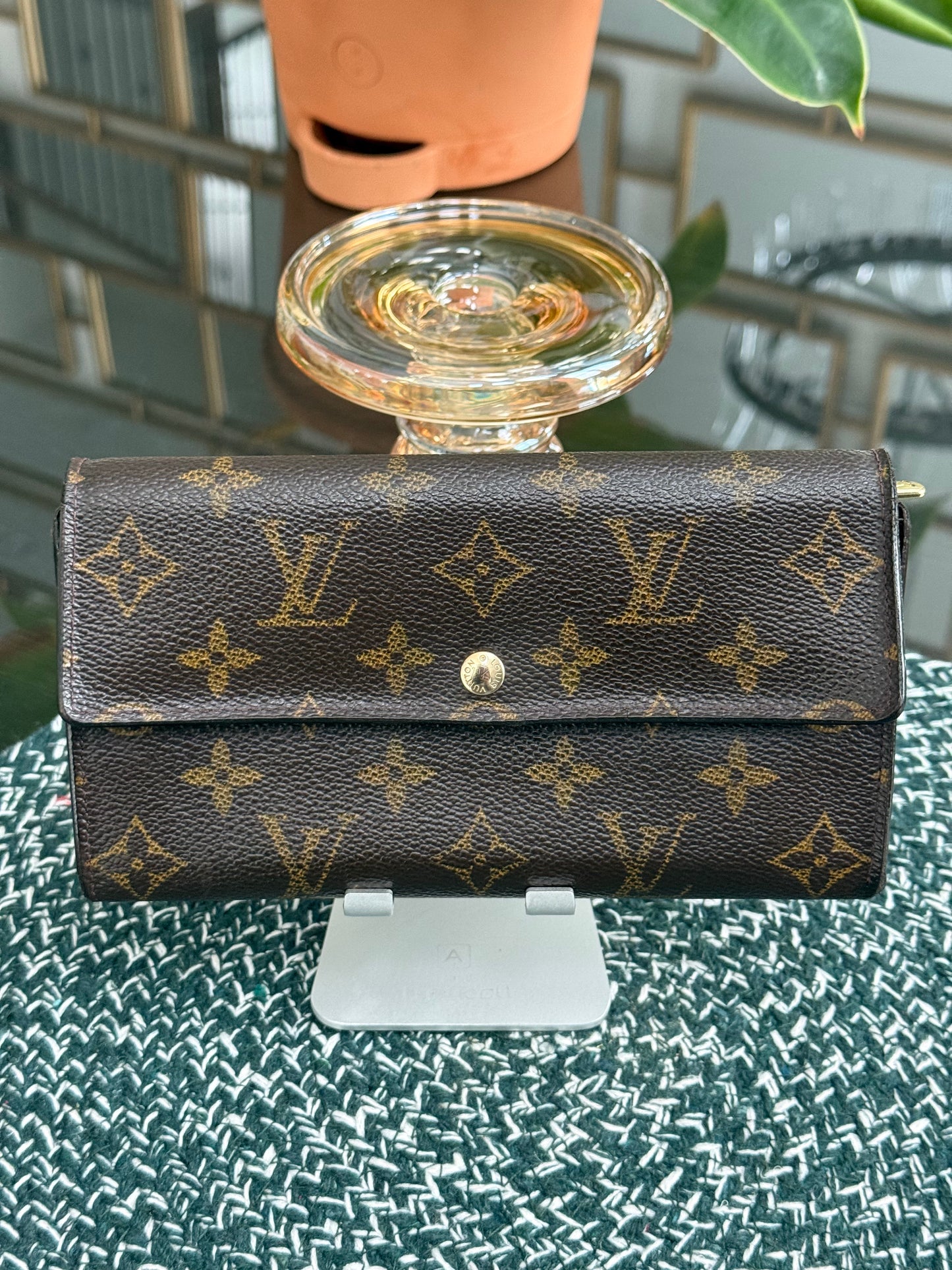 Sarah Wallet in Monogram with 2 Cardholders 🗓️ Year: 2001