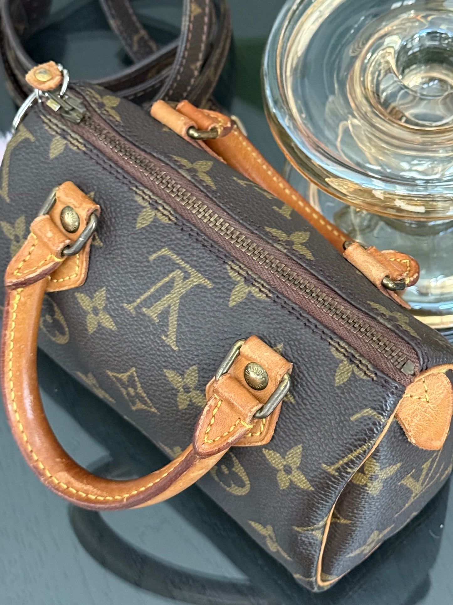 Mini Speedy with Strap🍒Circa 80’s