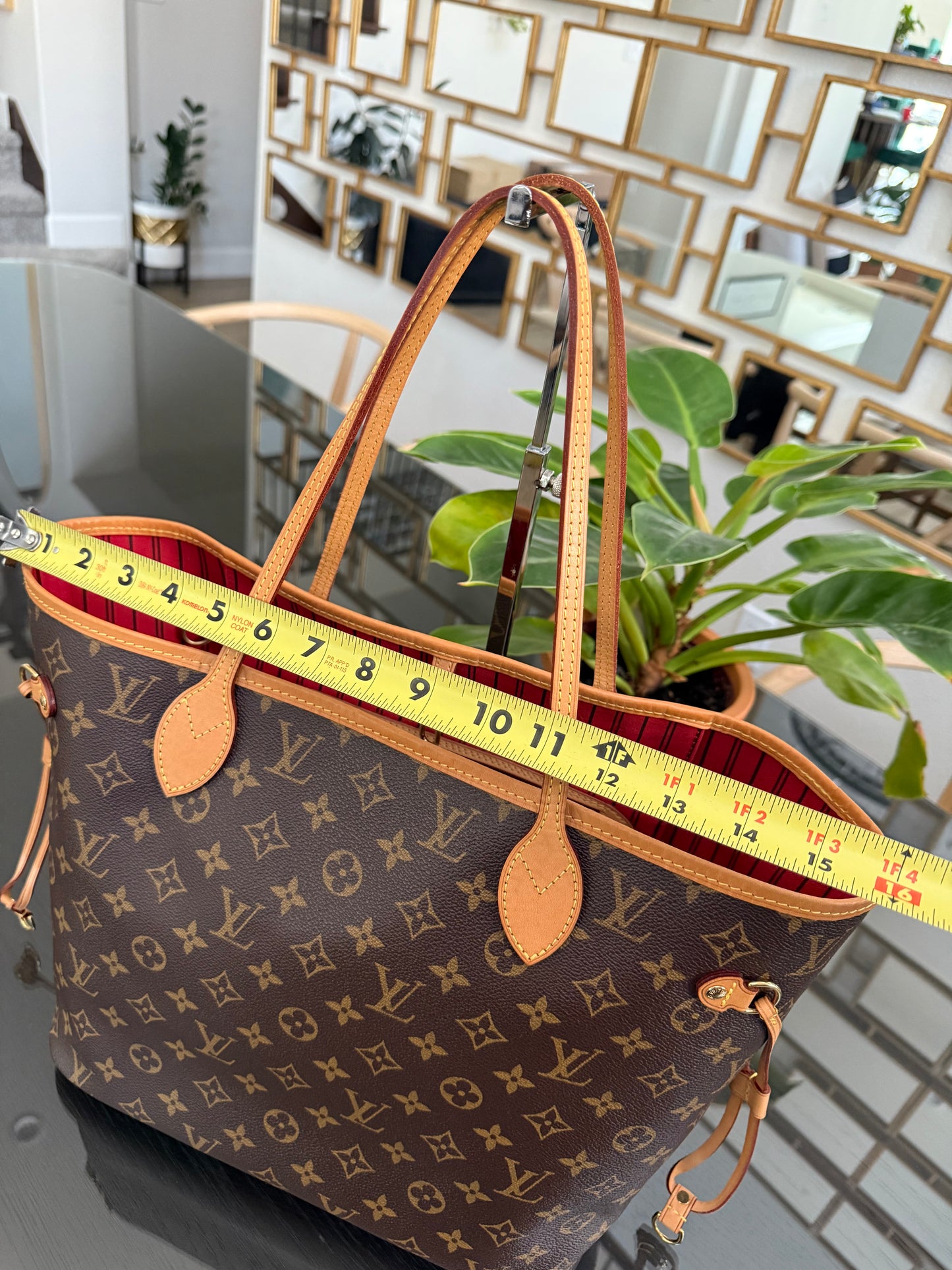 Neverfull MM in Monogram Cerise Interior with Dustbag 🗓️ Year: 2017
