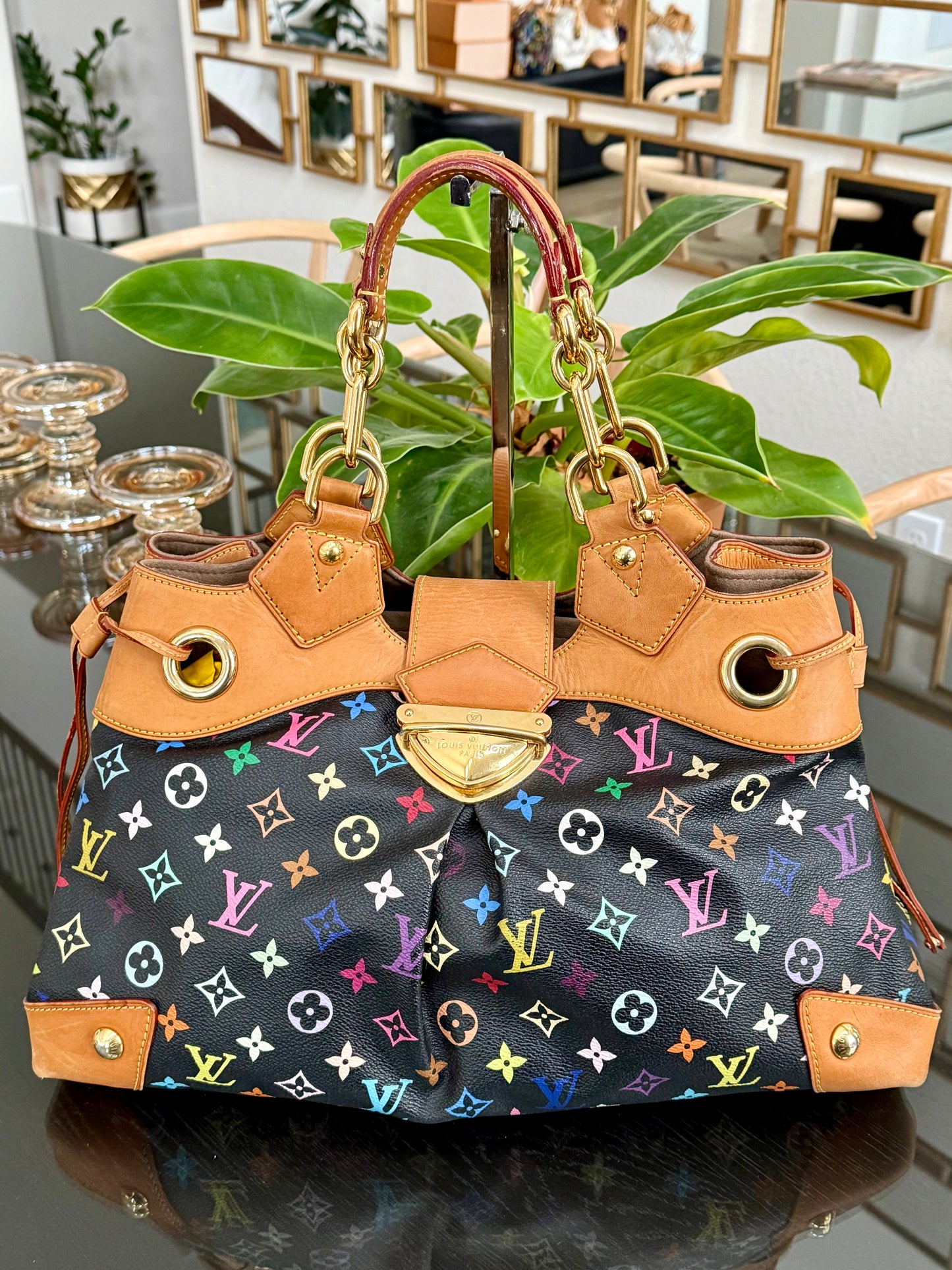 Multicolor in Black Ursula with Dustbag