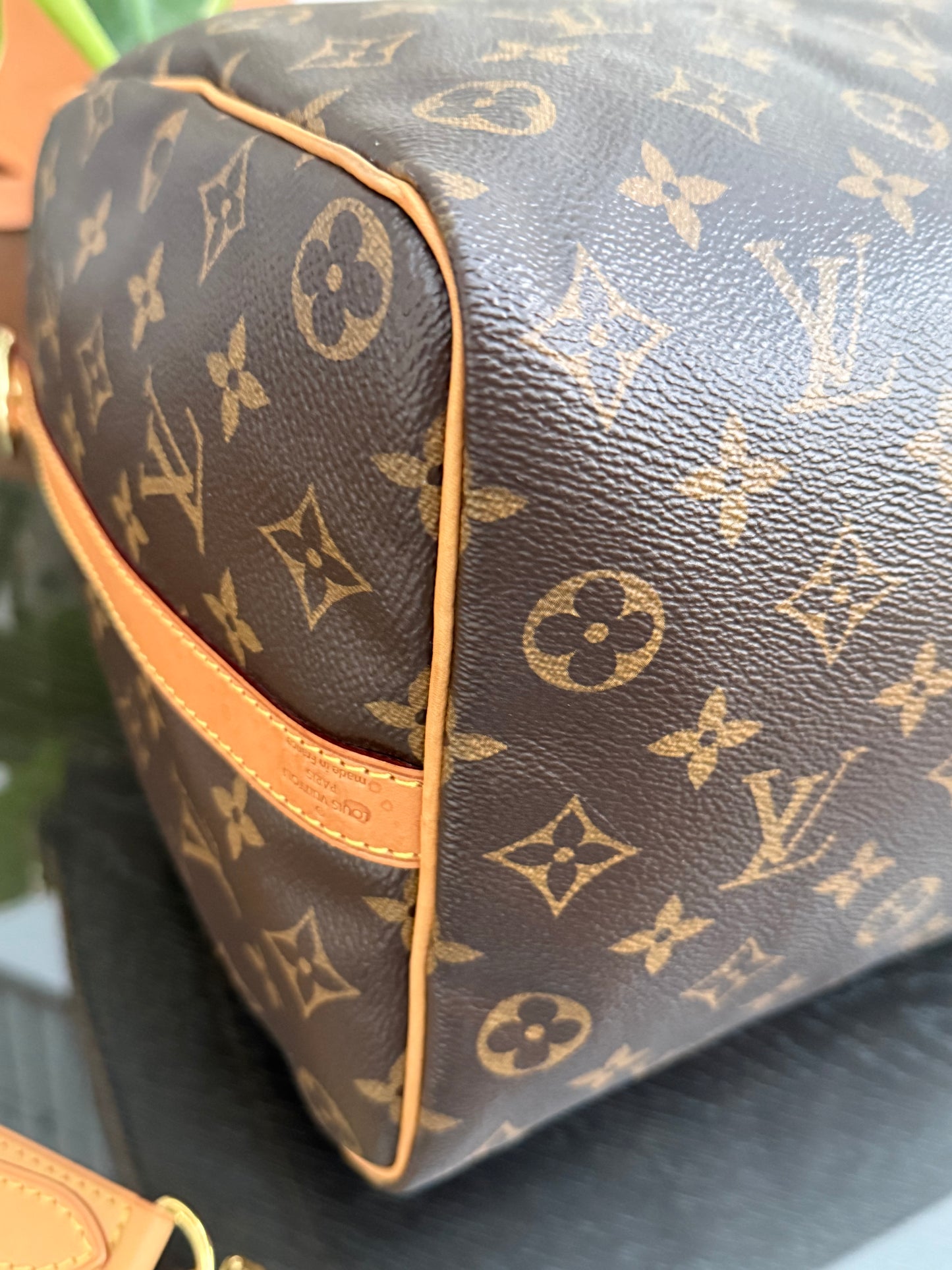 Speedy 35 Bandoulier with lock 🔐 key, Dustbag and Insert Organizer -🗓️ Year: 2015