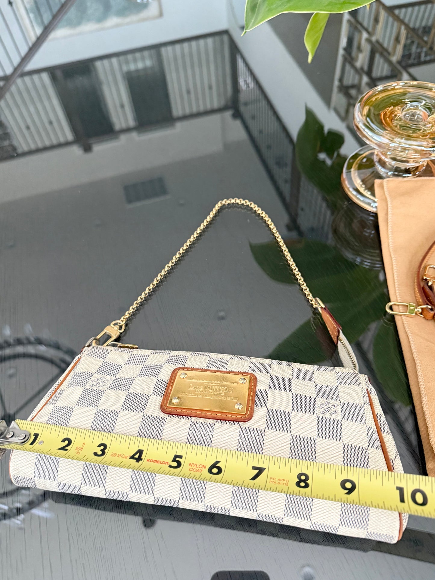Eva Clutch in Azur with Dustbag , box and Paper bag-🗓️ Year: 2011