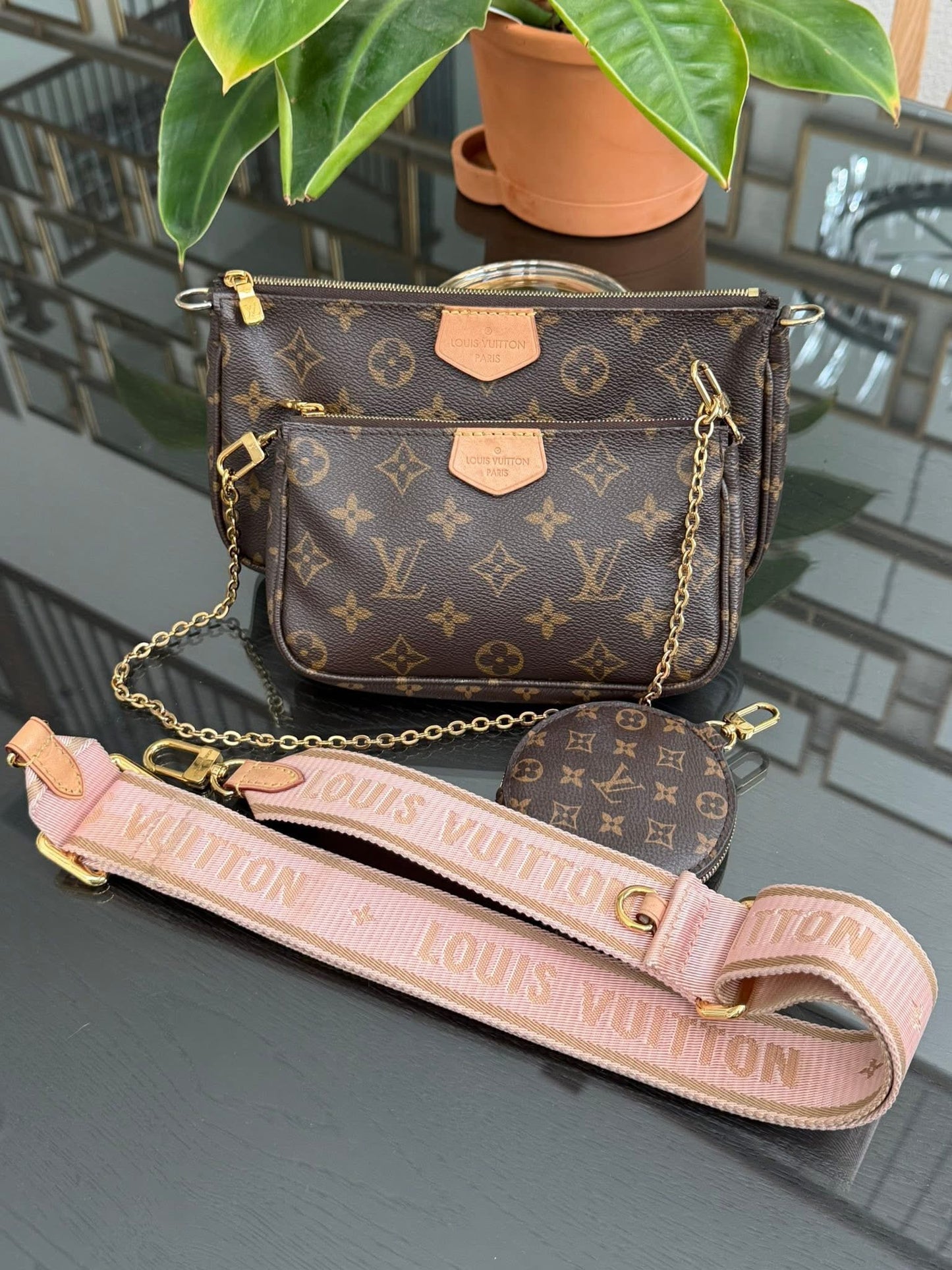 Monogram Multi Pochette Accessories with Original Strap, Dustbag and Box 🗓️ Year: 2020