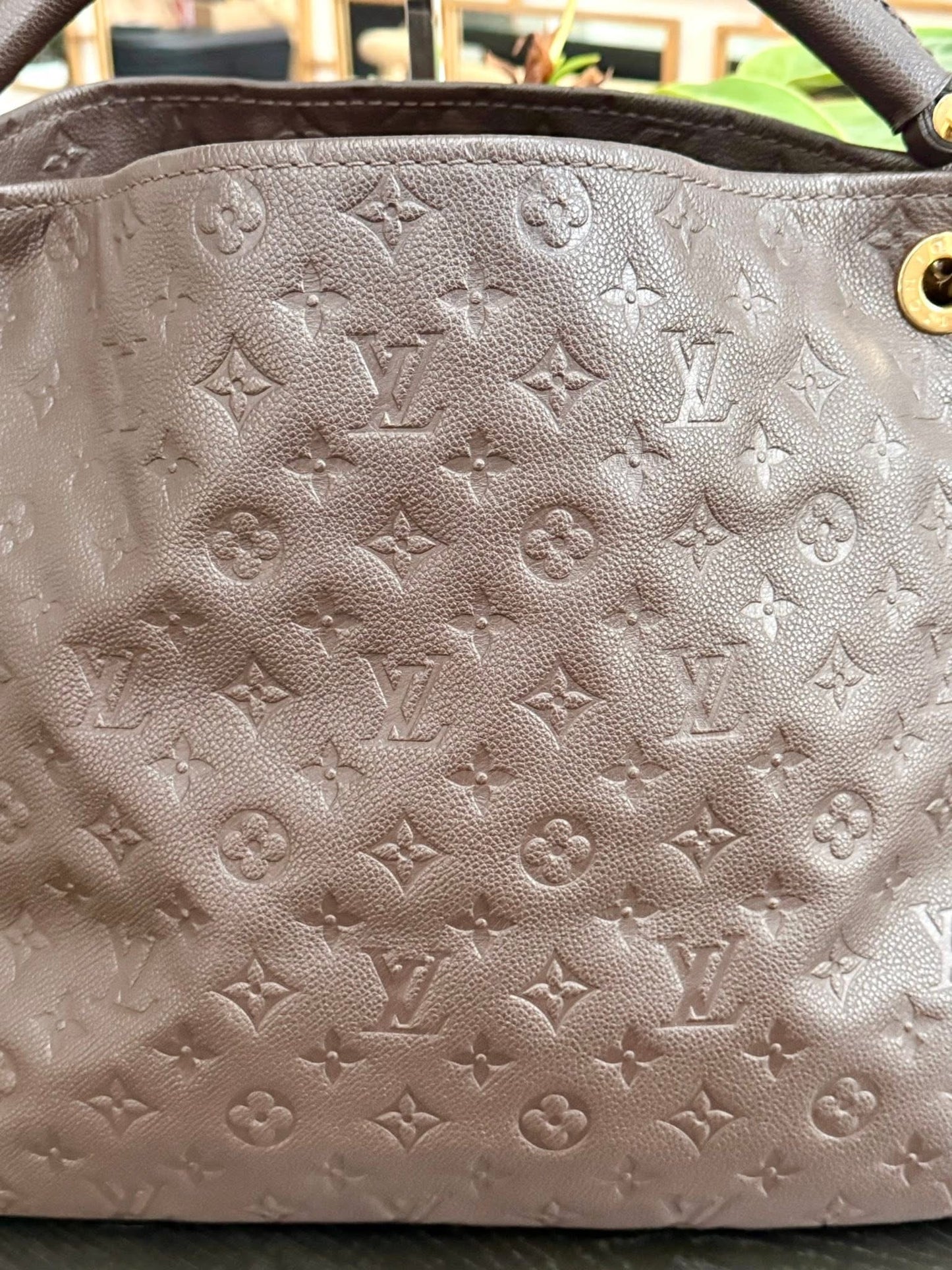 Artsy MM Empriente in Taupe Glaze with Dustbag and Insert Organizer 📅 Year: 2012