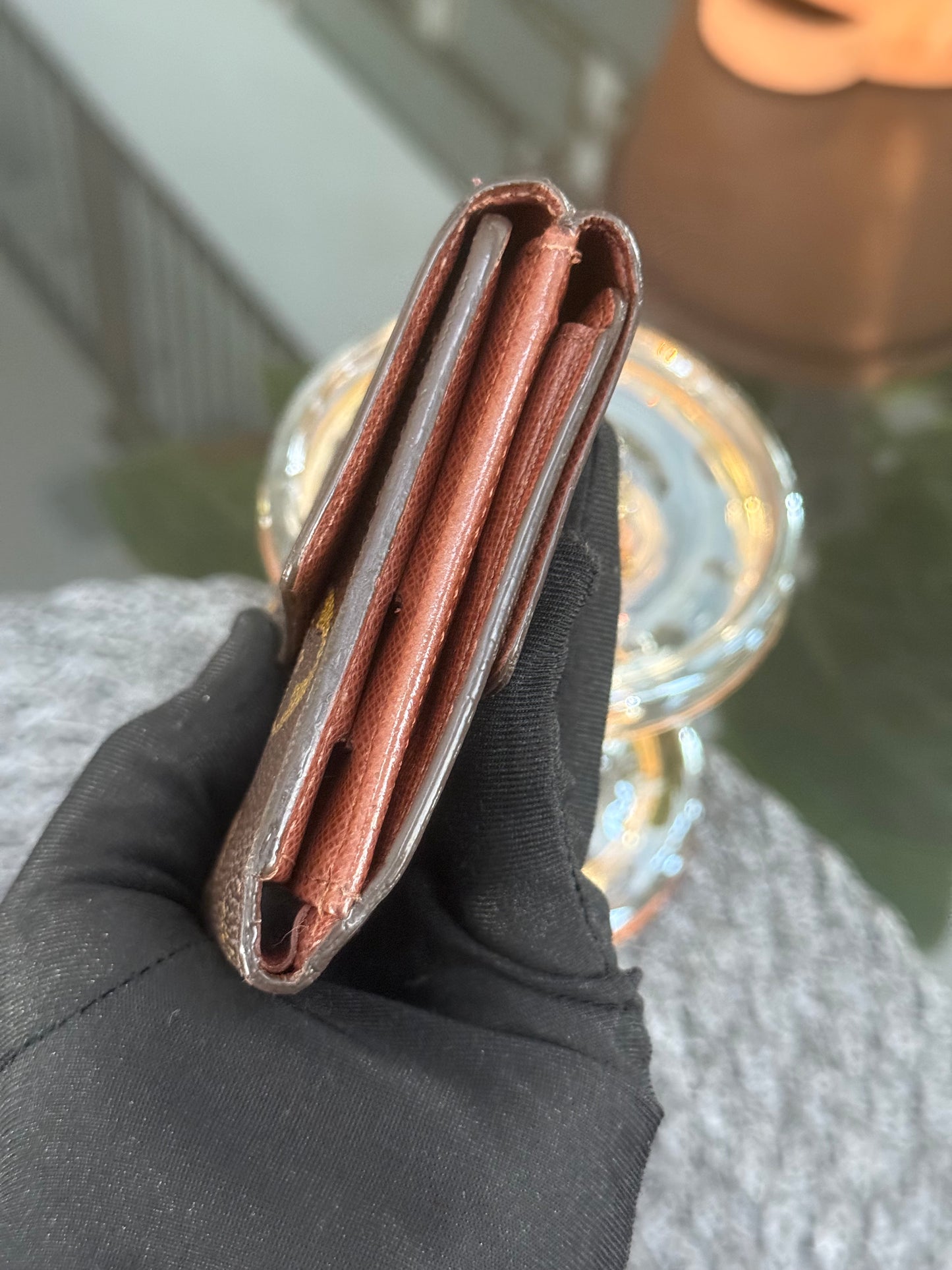 Monogram Elise Trifold Compact Wallet 🗓️ Year: 2000