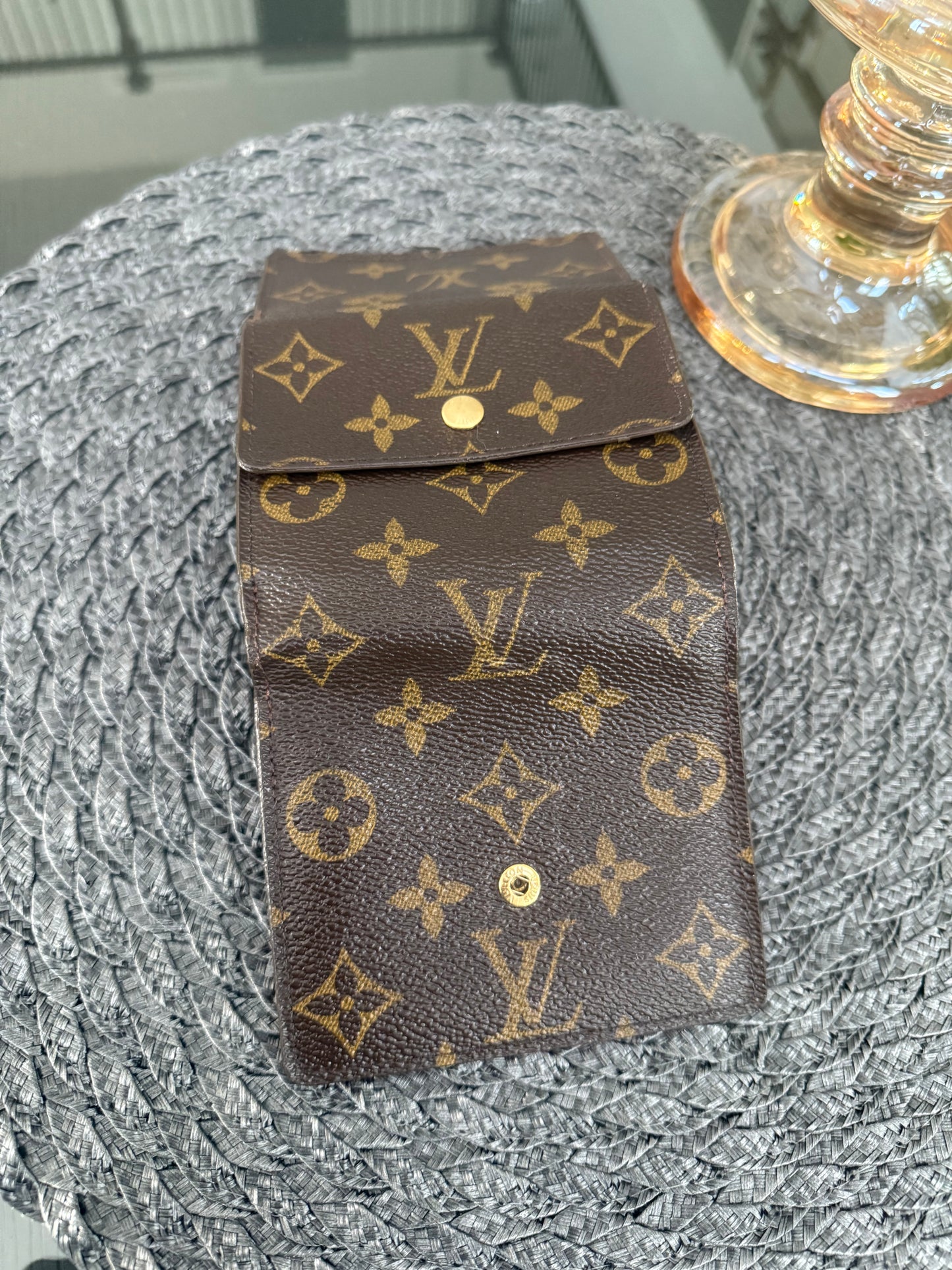 Monogram Elise Trifold Compact Wallet 🗓️ Year: 2000