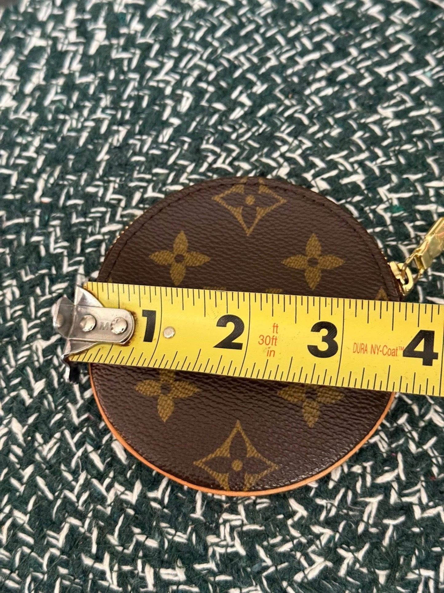 Monogram Round Coin Pouch 🗓️ Year: 2005