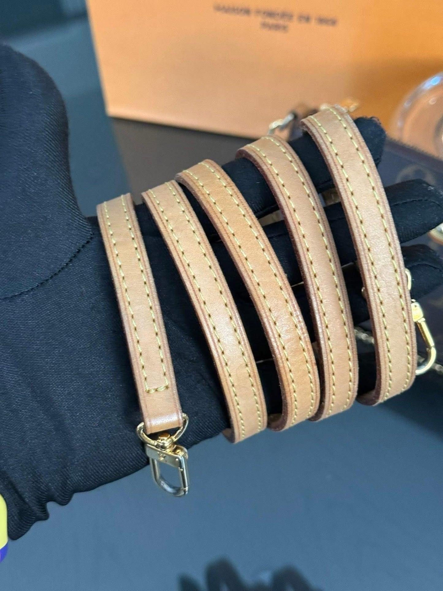 Eva Clutch in Monogram with Original Strap, Insert Organizer, Box and Paper bag 🗓️ Year: 2010