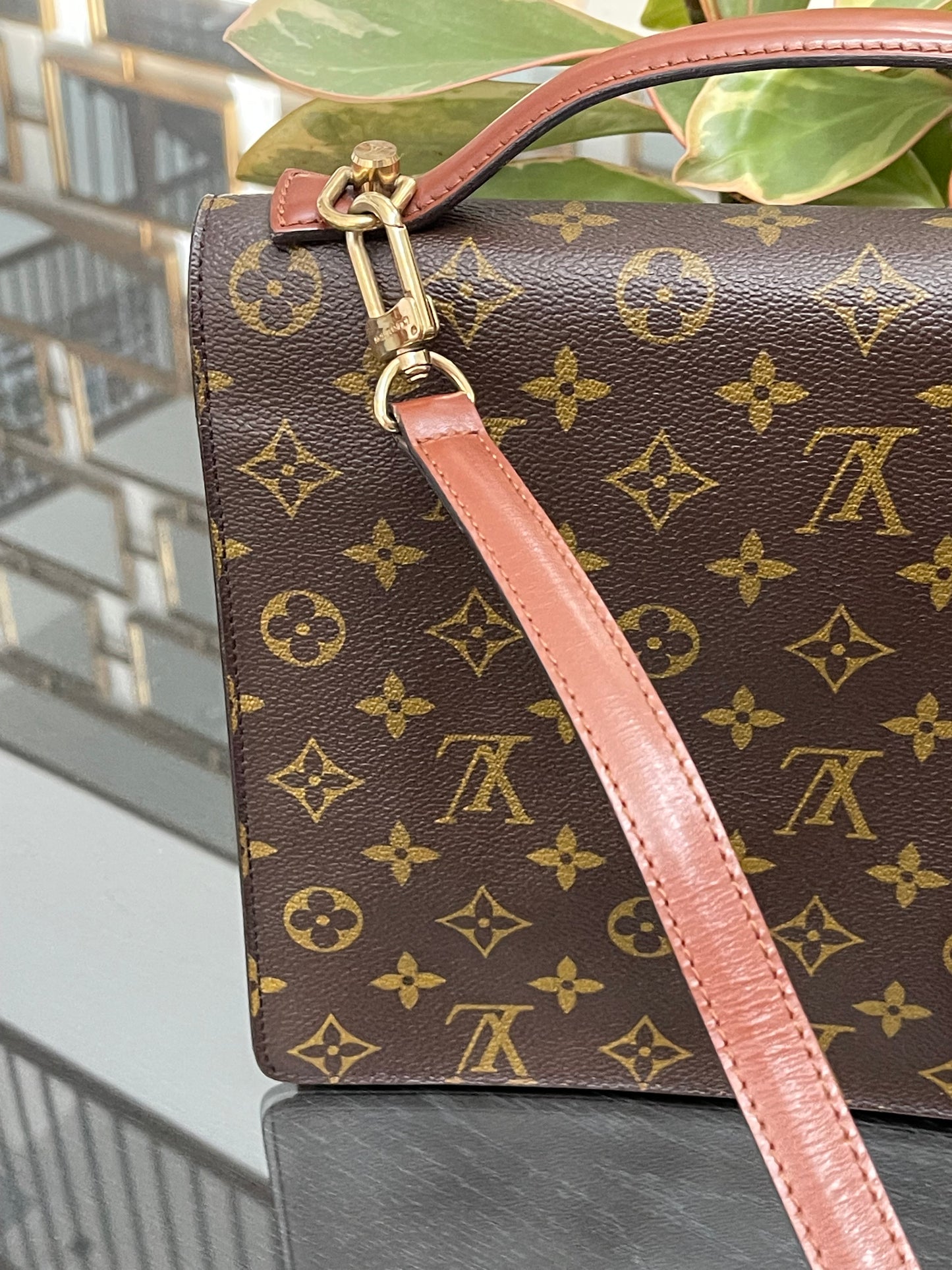 Monceau 28 Crossbody 2 Way Bag - Year: 1995