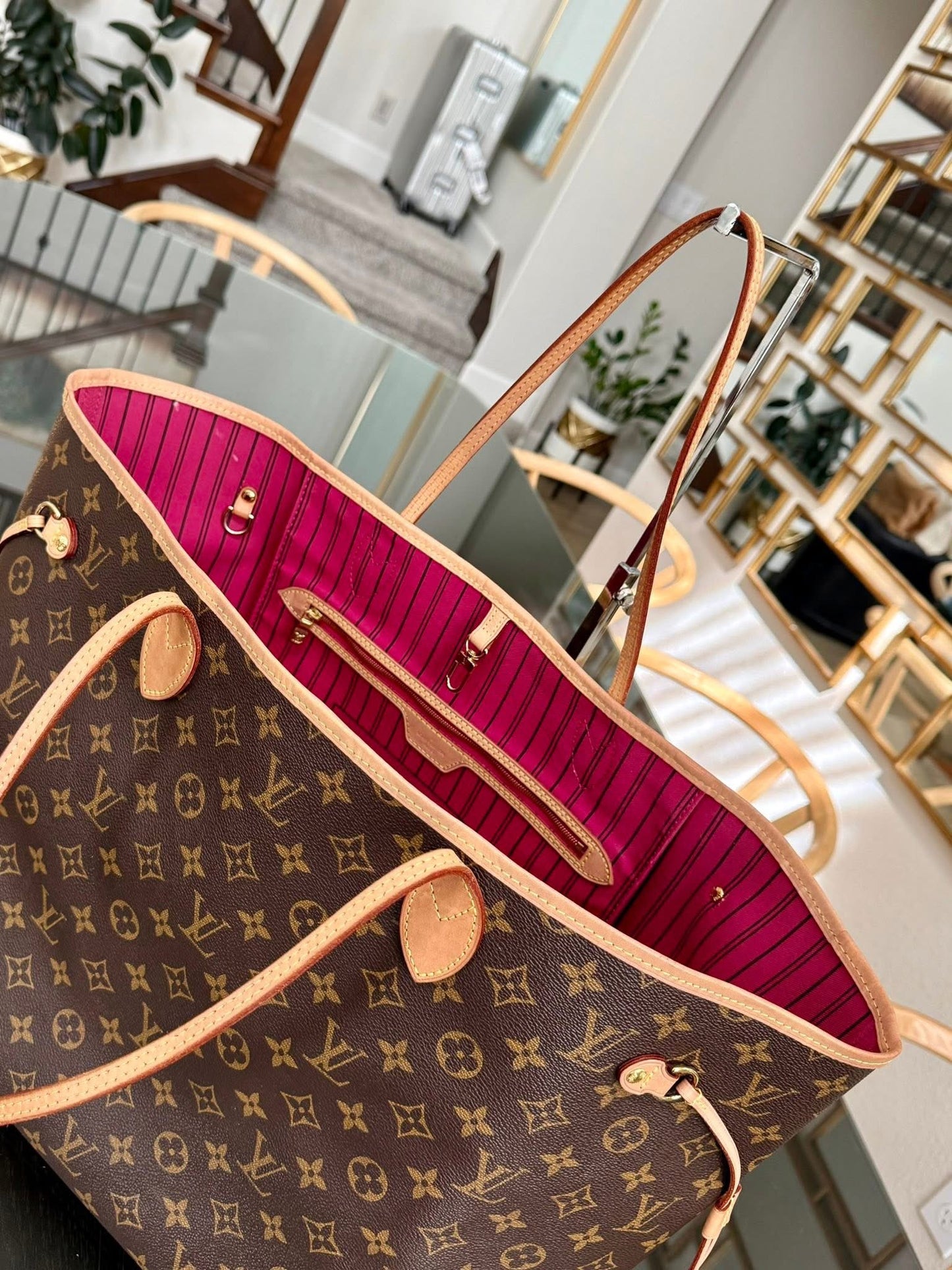 Neverfull GM Monogram in Pivione with Dustbag -🗓️ Year: 2019