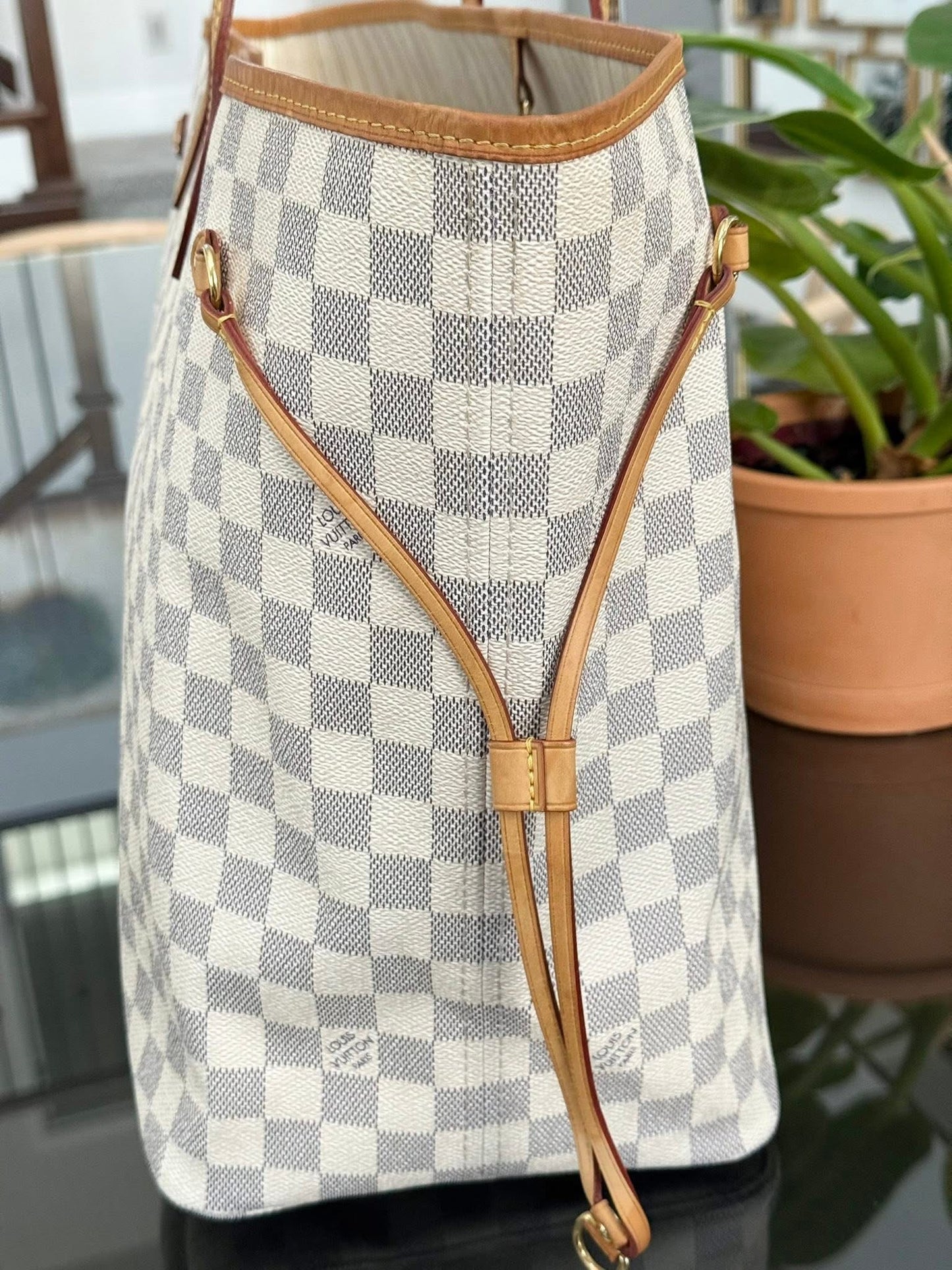 Neverfull GM in Azur with Dustbag Insert Organizer 🗓️ Year: 2012