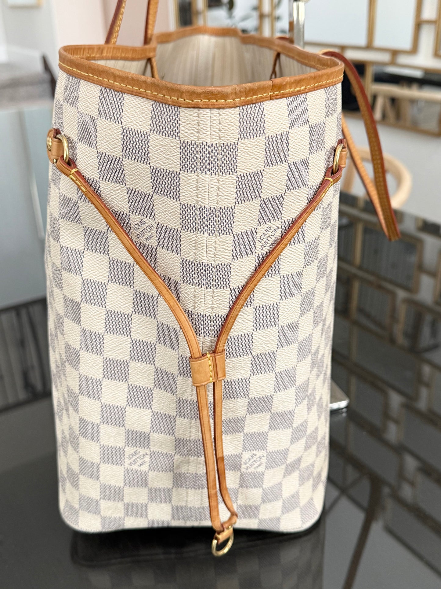 Neverfull GM in Azur with Dustbag Insert Organizer 🗓️ Year: 2011