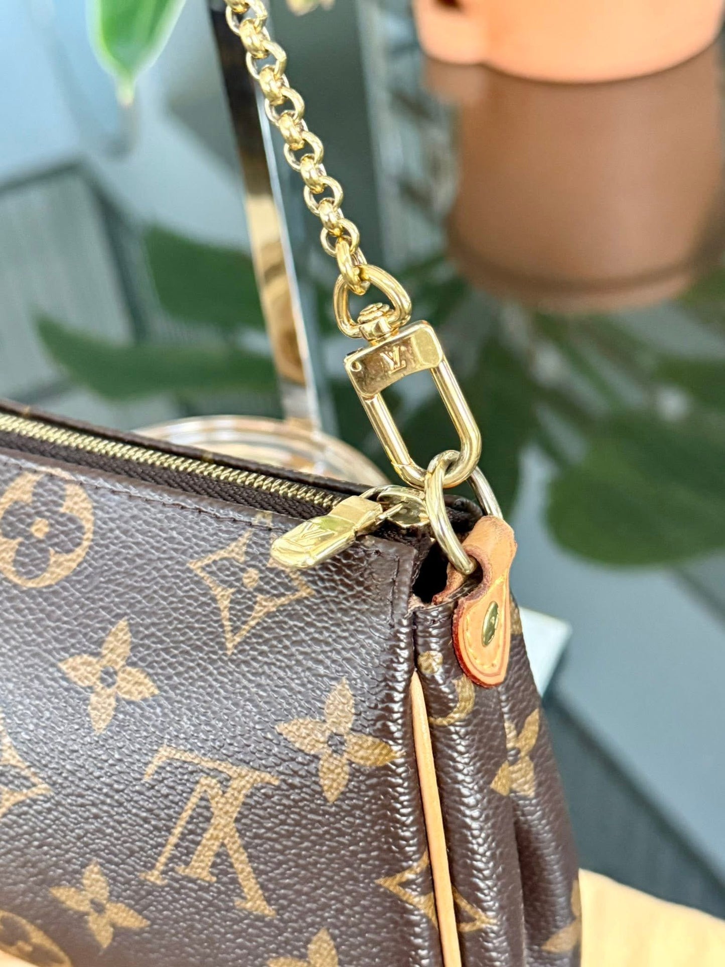 Eva Clutch in Monogram with Original Strap, Insert Organizer, Box, Dustbag and Paper bag 🗓️ Year: 2011