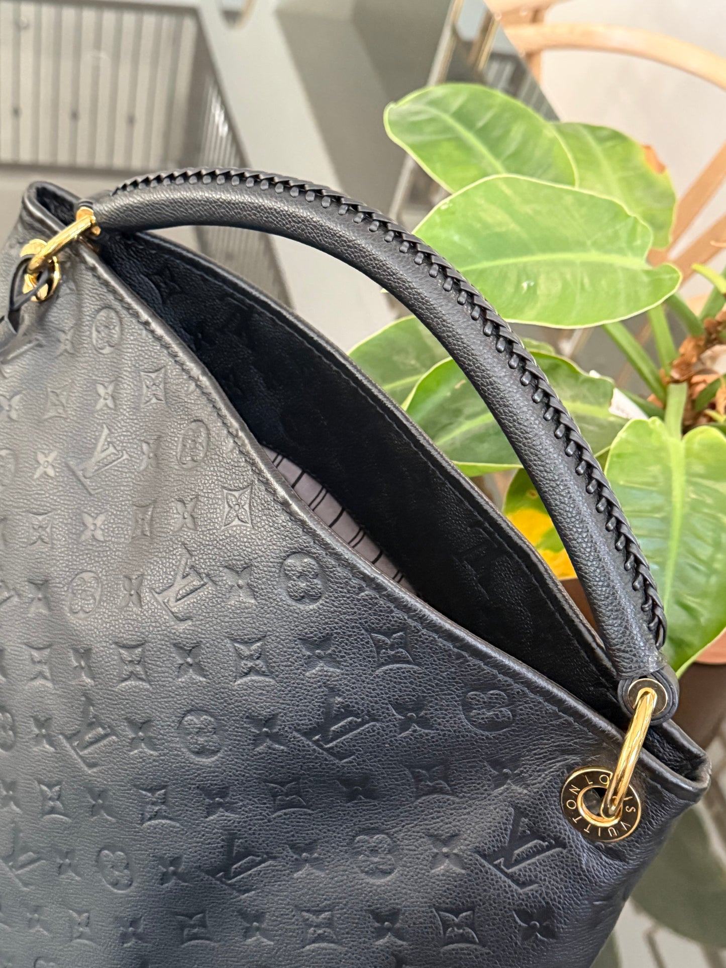 Artsy MM Empriente Black with Dustbag - 📅 Microchip and Authenticated