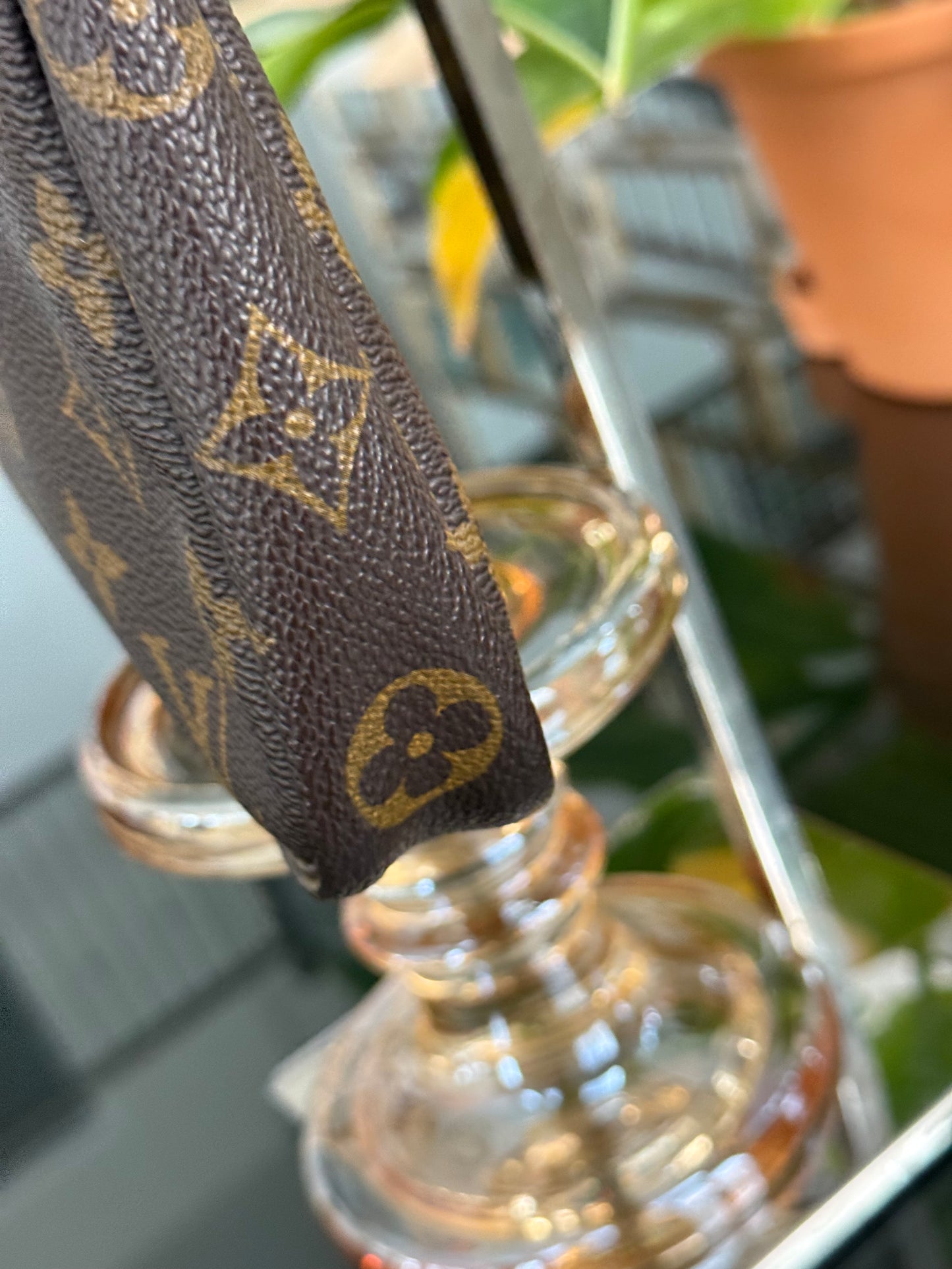 Monogram Pochette Accessories with Dustbag 📅 Year: 2000