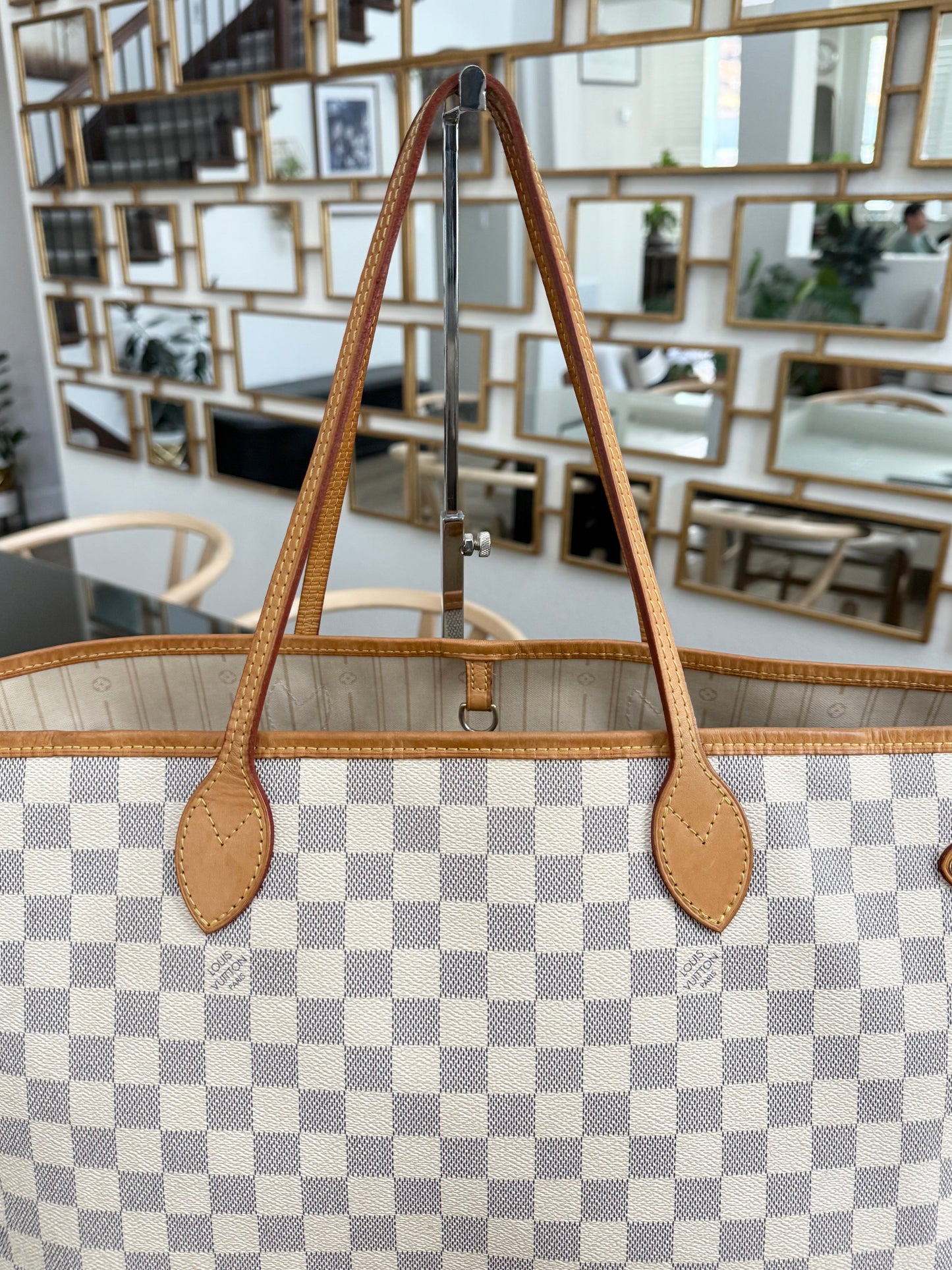 Neverfull GM in Azur with Dustbag Insert Organizer 🗓️ Year: 2011