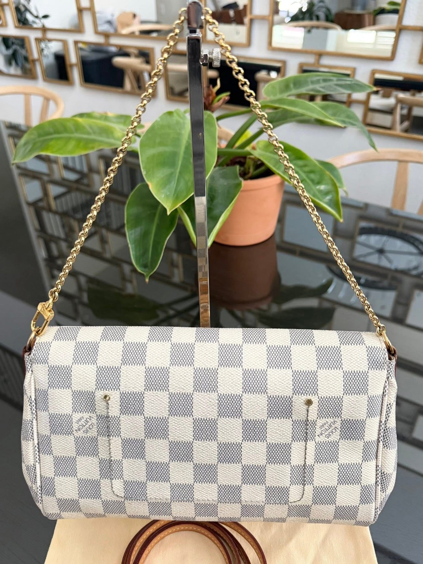 Favorite MM in Azur with Original Strap, Insert Organizer, Dustbag, Box and Paper bag 🗓️ Year: 2014