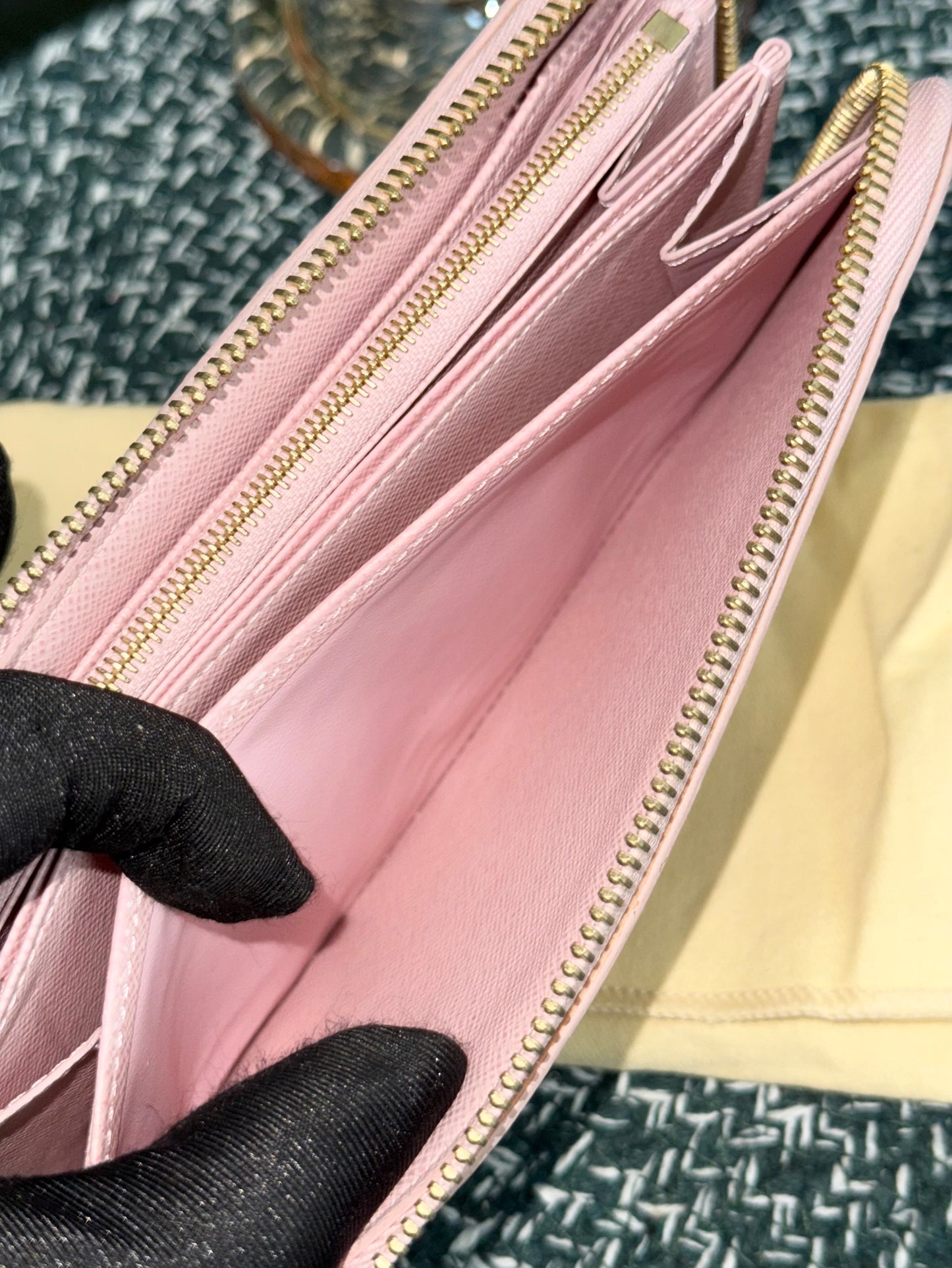 Zippy Long Wallet Azur in Rose Ballerine with Dustbag 🗓️ Year: 2018