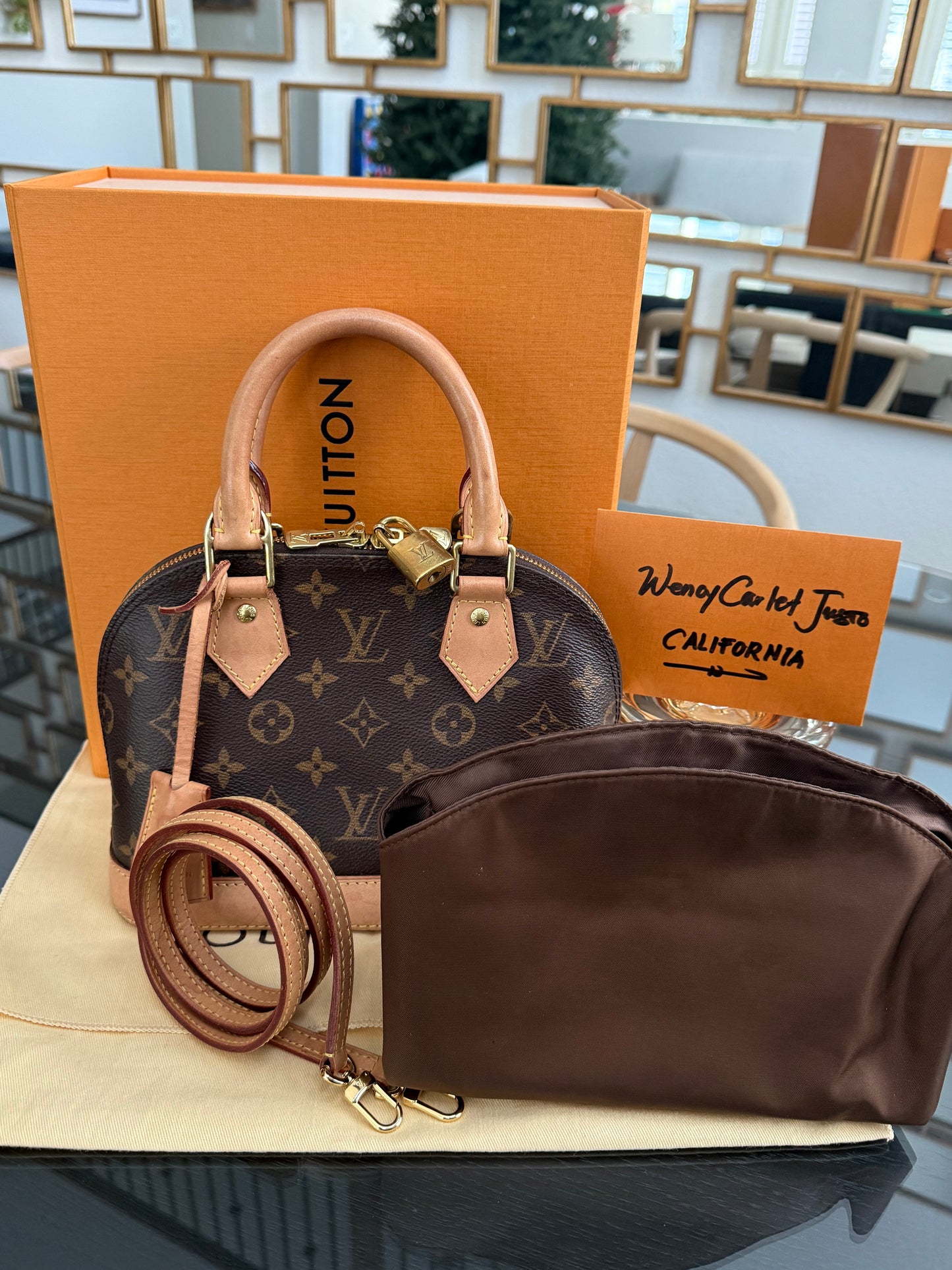 Alma BB with Box , dustbag and Insert Organizer - 📅 Year: 2020