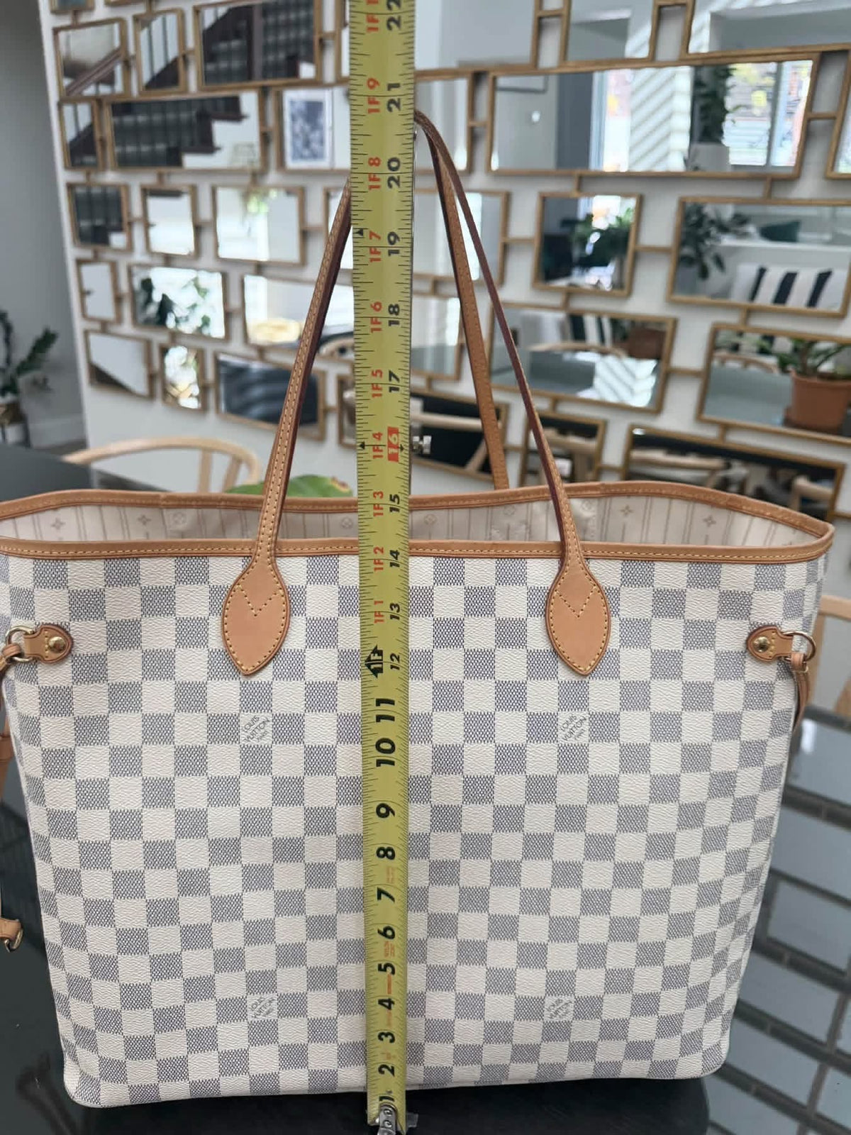 Neverfull GM in Azur with Dustbag, Insert Organizer and Non branded Twilly -🗓️ Year: 2009