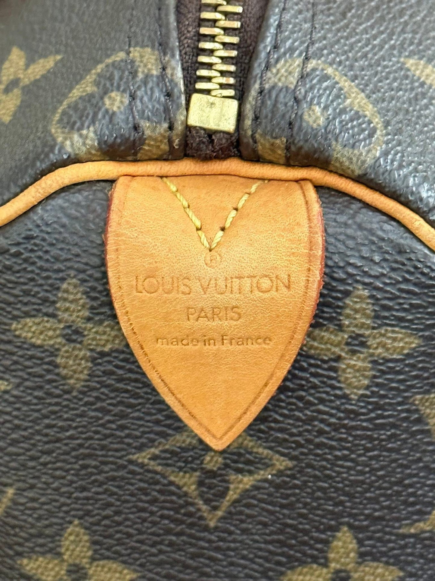 Speedy 25 in Monogram with Lock 🔐 and Key 🗓️ Year: 2005