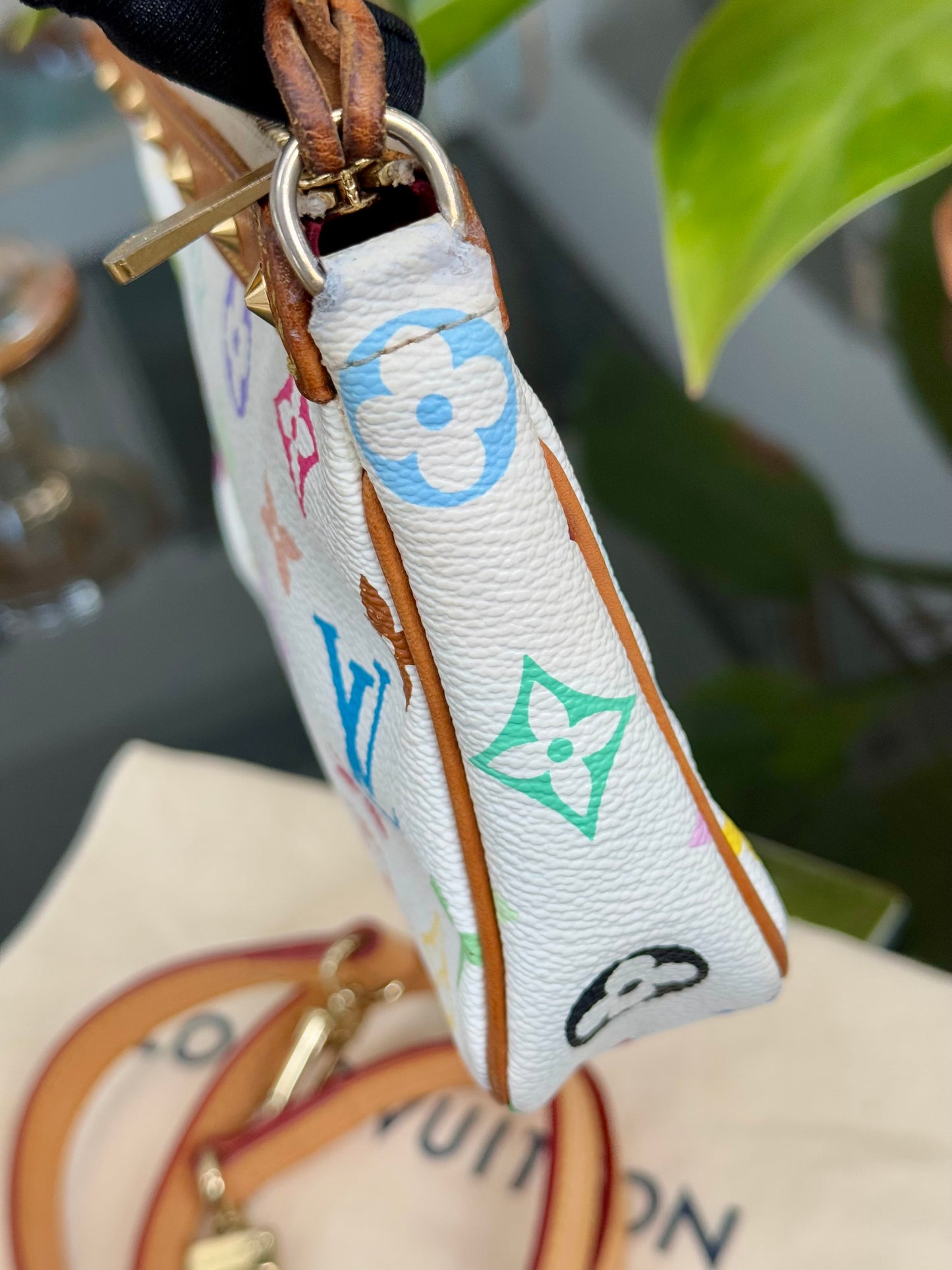 Multicolor Pochette Accessories with Dustbag and Strap 📅 Year: 2003