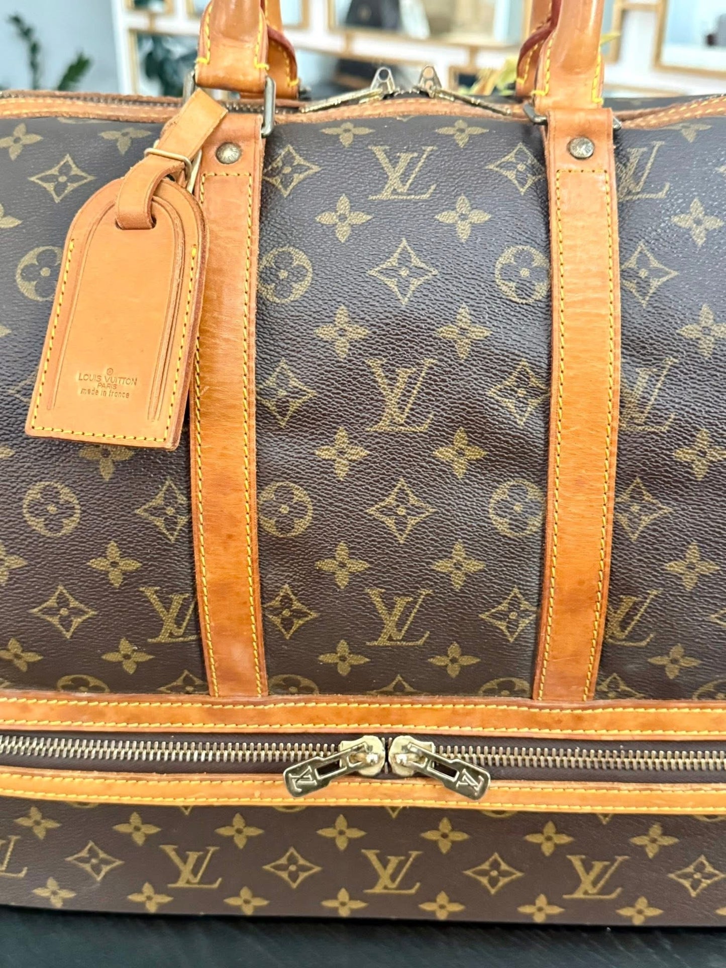 Sac Sport with Luggage tag and Poignet 🗓️ Year: 1987